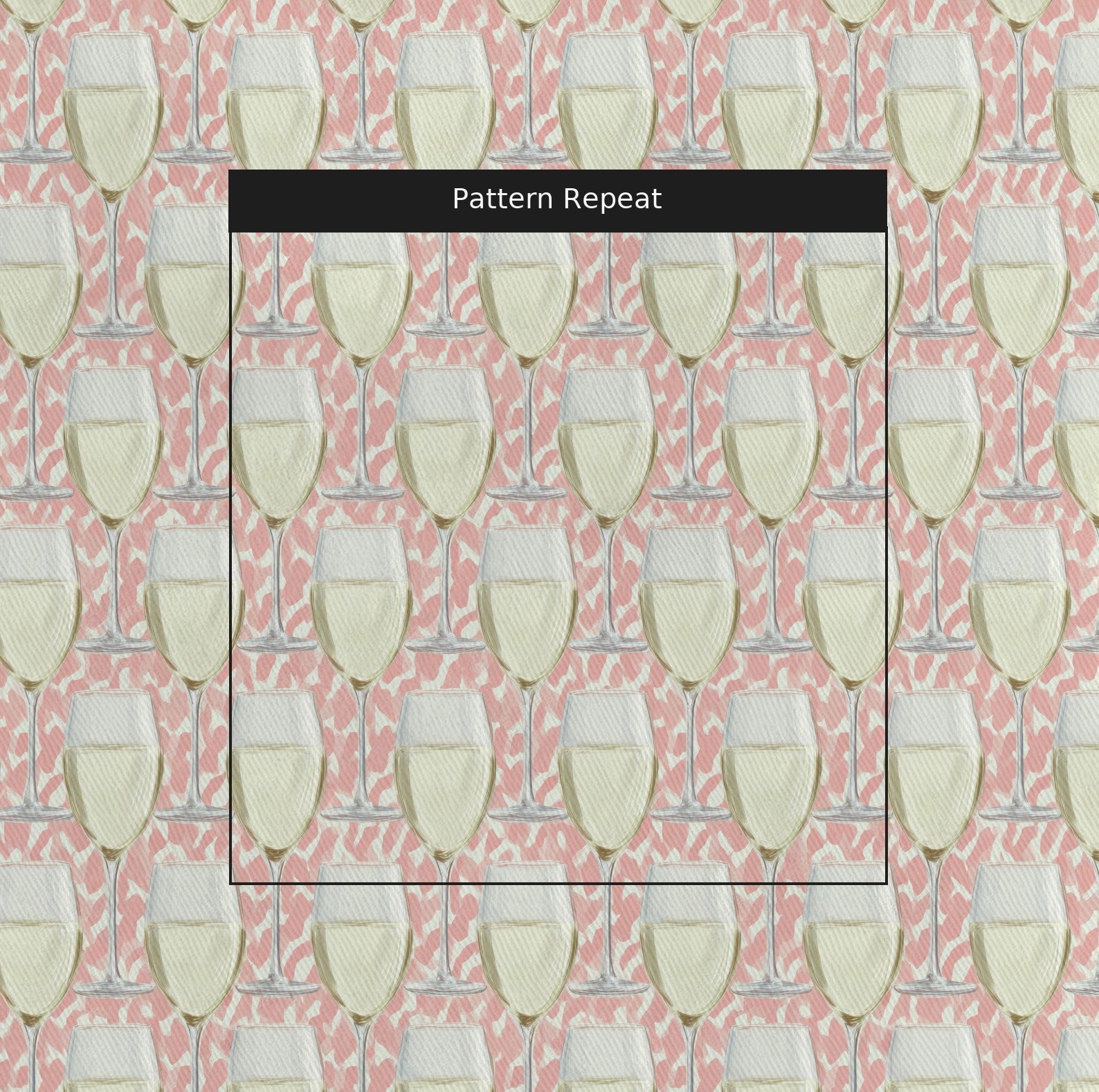 Blanc Trellis - Fabric - Linen Rowe