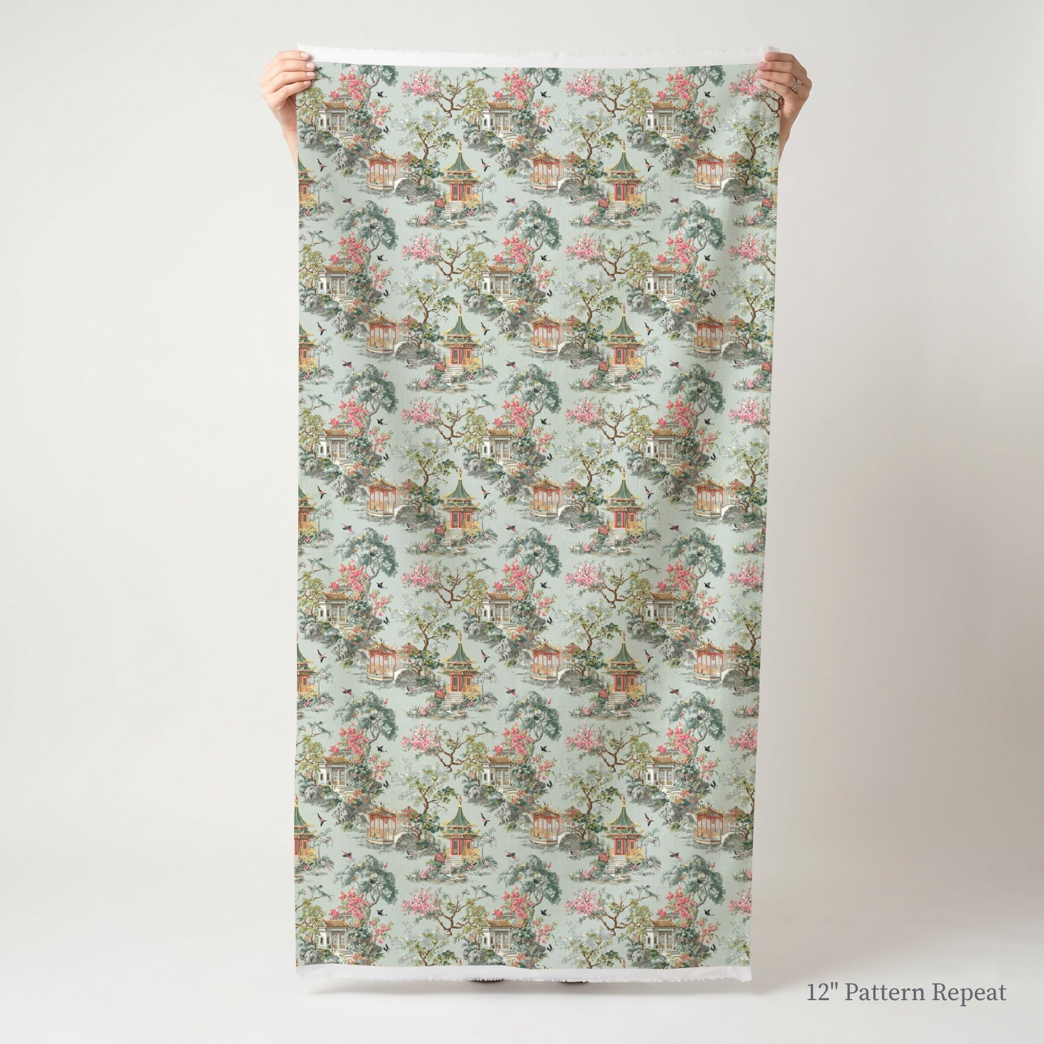 Blossom Court - Fabric - Linen Rowe