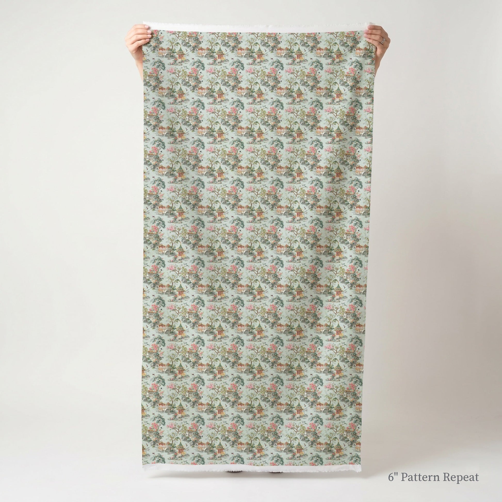 Blossom Court - Fabric - Linen Rowe