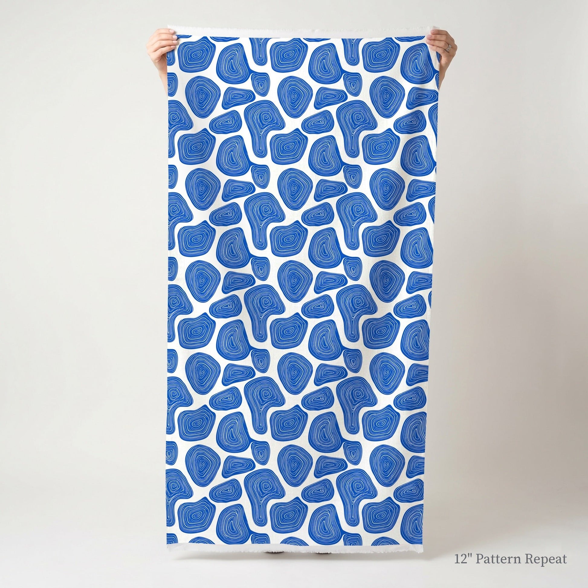 Blue Stone - Fabric - Linen Rowe