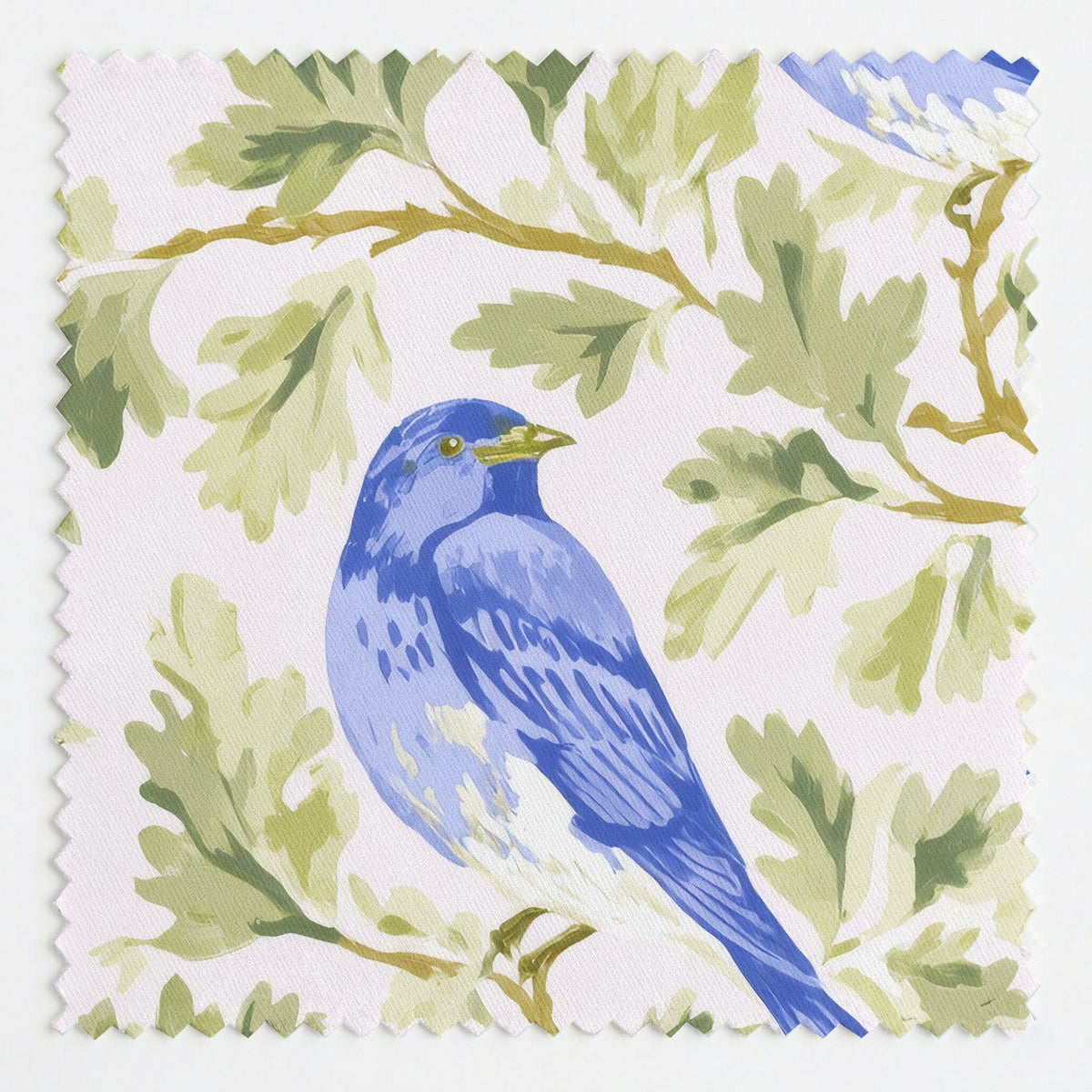 Bluebird Happy - Fabric - Linen Rowe