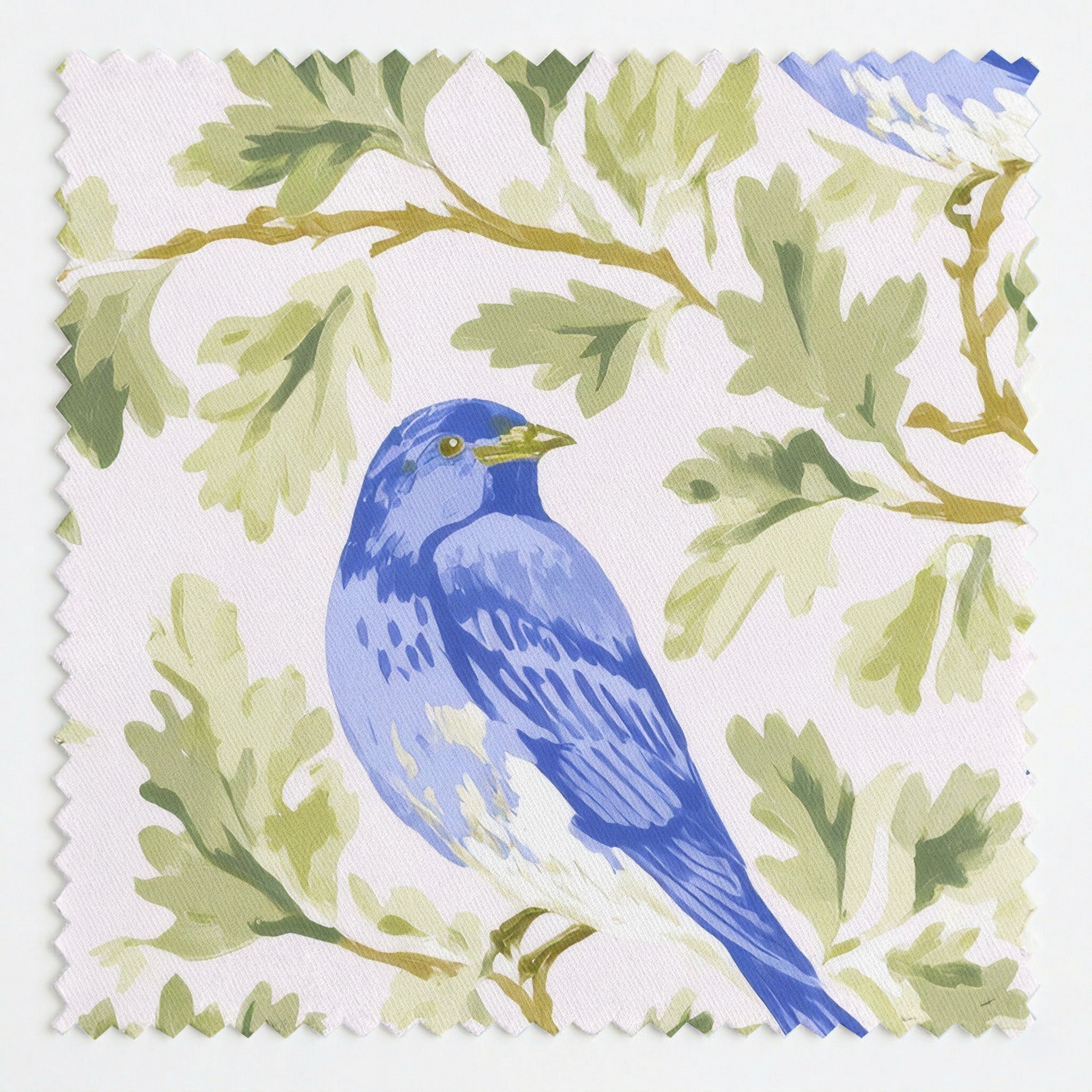 Bluebird Happy - Fabric - Linen Rowe