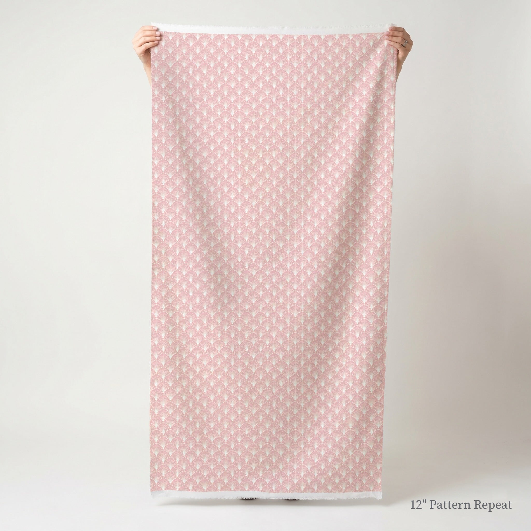 Blush Fan - Fabric - Linen Rowe