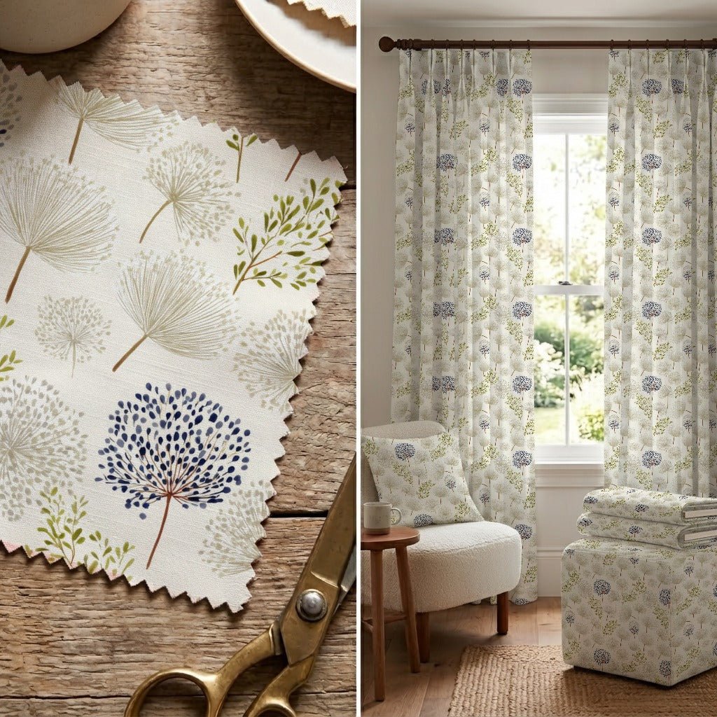Brayden Blooms - Fabric - Linen Rowe