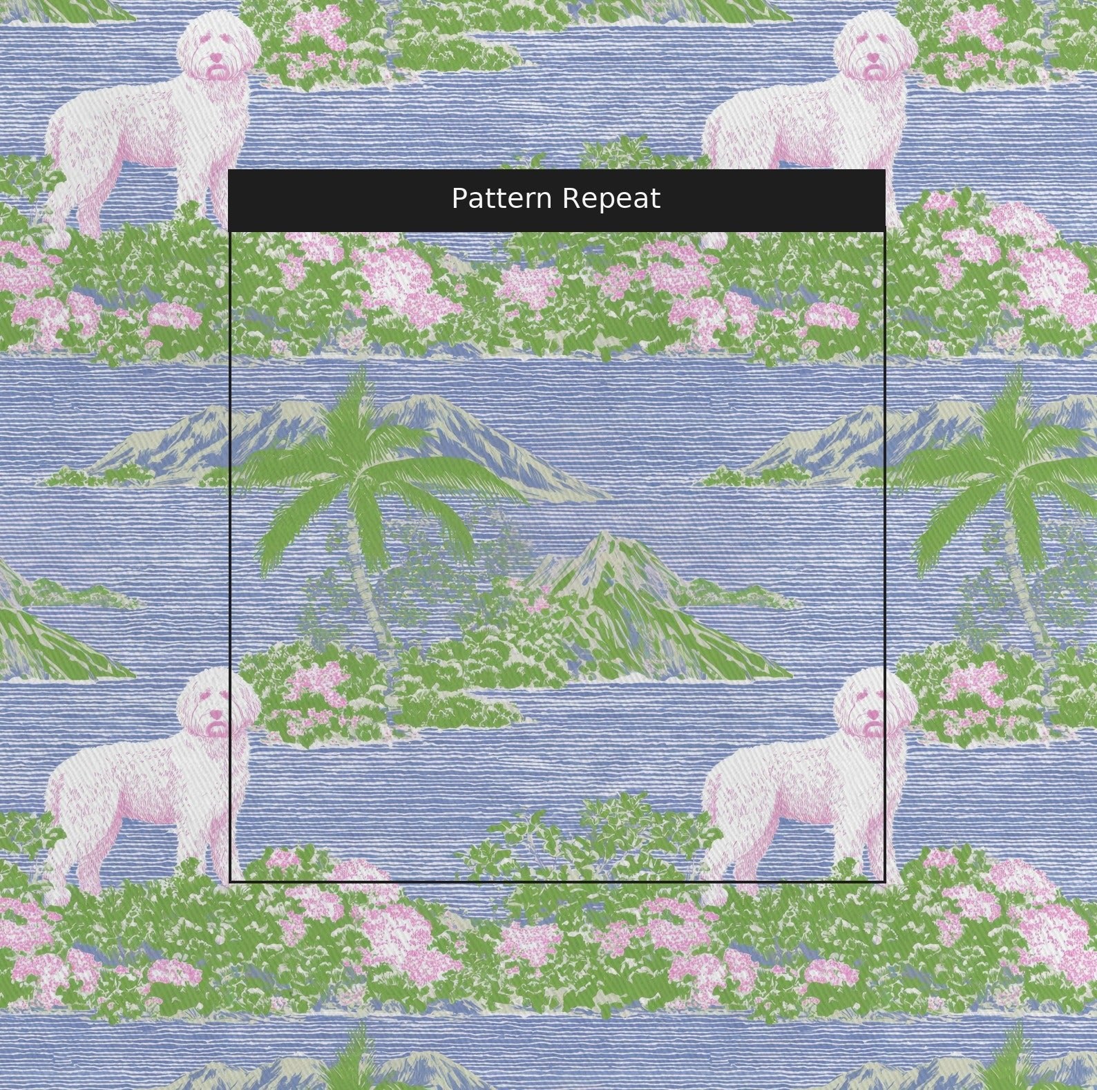 Breezy Hound - Fabric - Linen Rowe