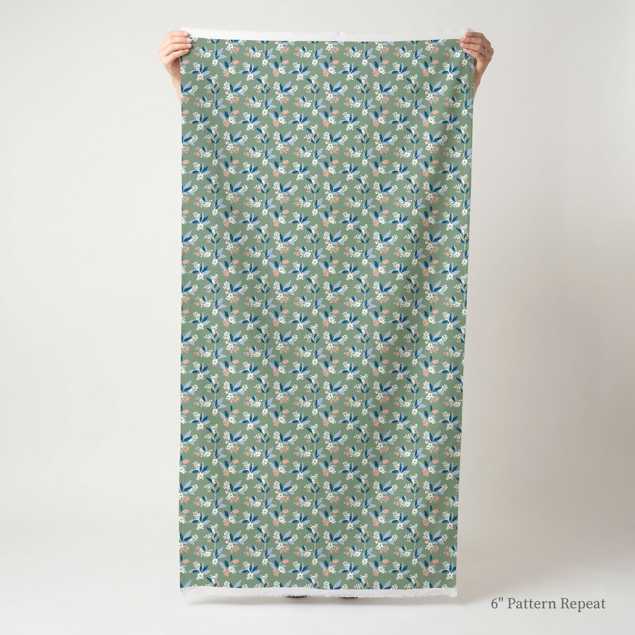 Brexton Botanical - Fabric - Linen Rowe