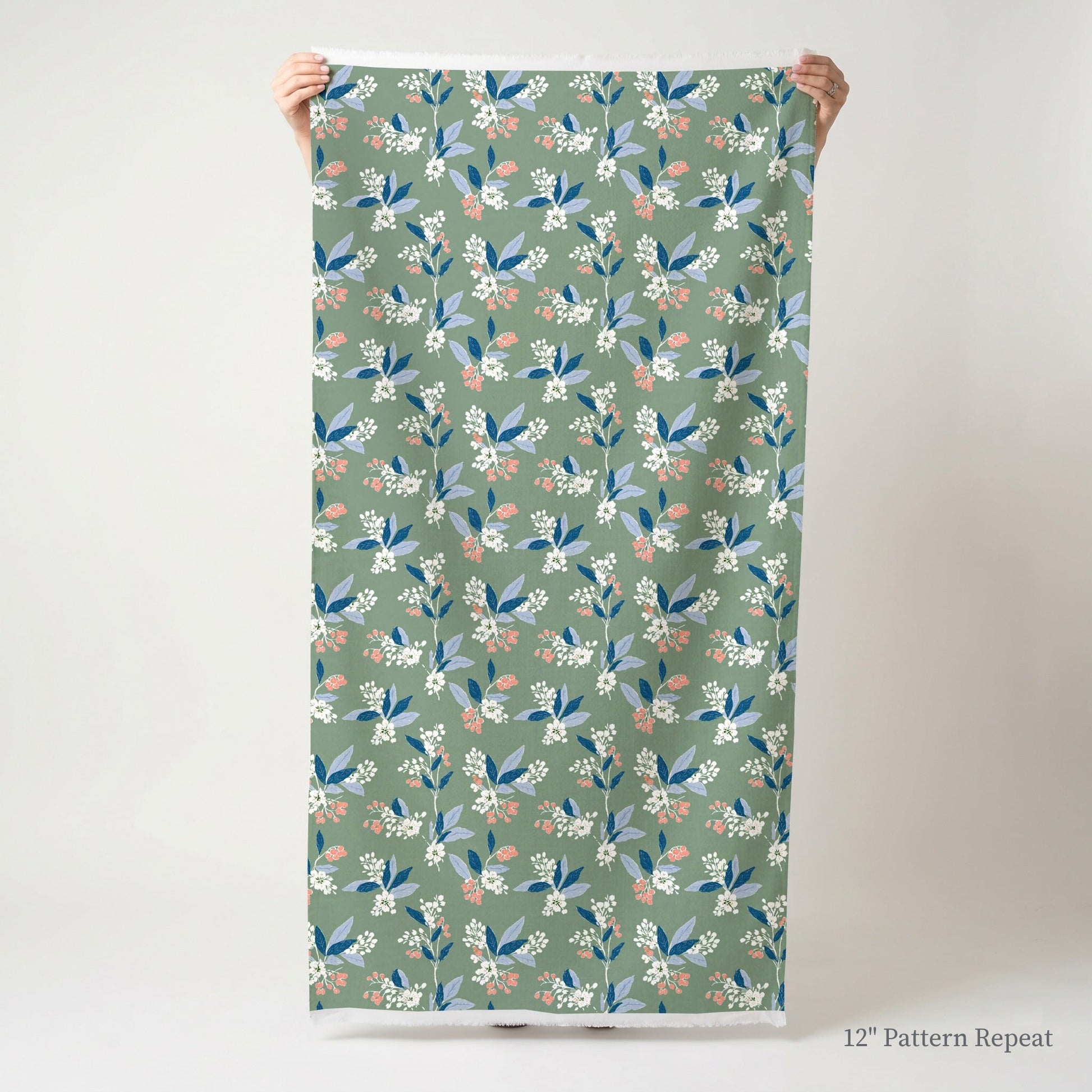 Brexton Botanical - Fabric - Linen Rowe