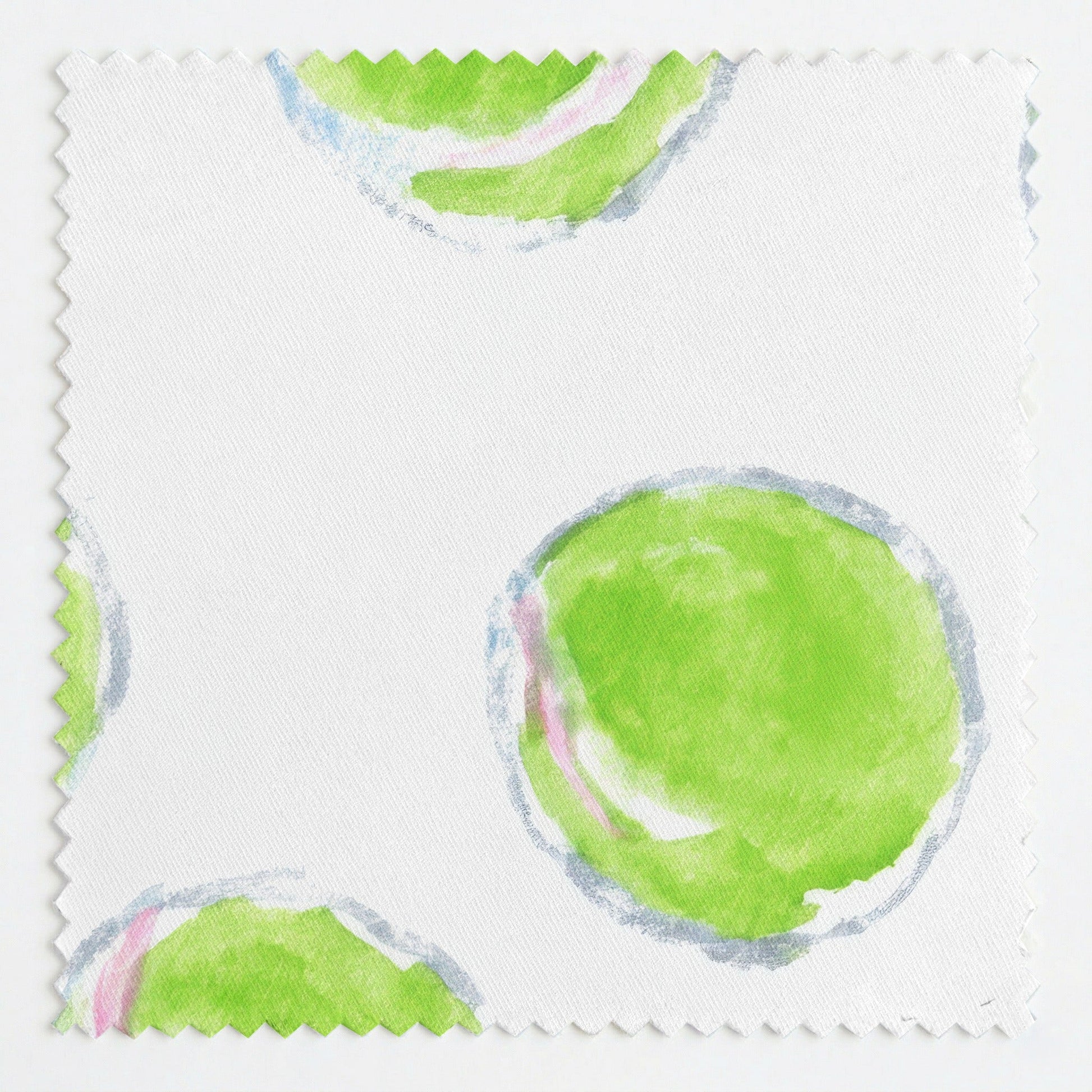 Bright Tennis Balls - Fabric - Linen Rowe