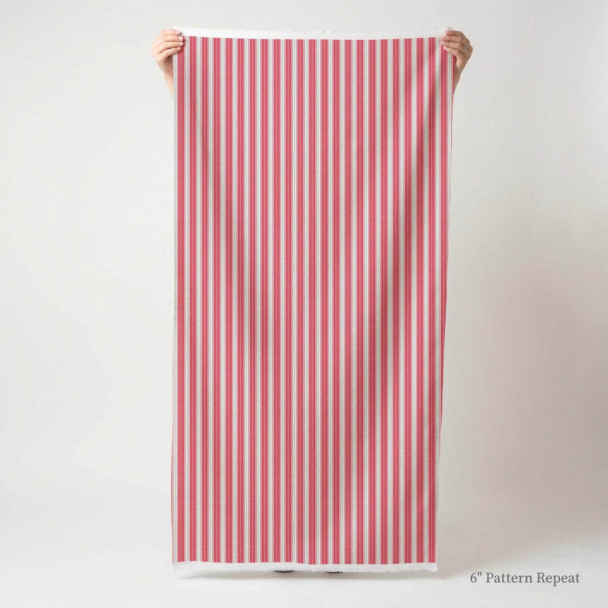 Briony Stripes - Fabric - Linen Rowe