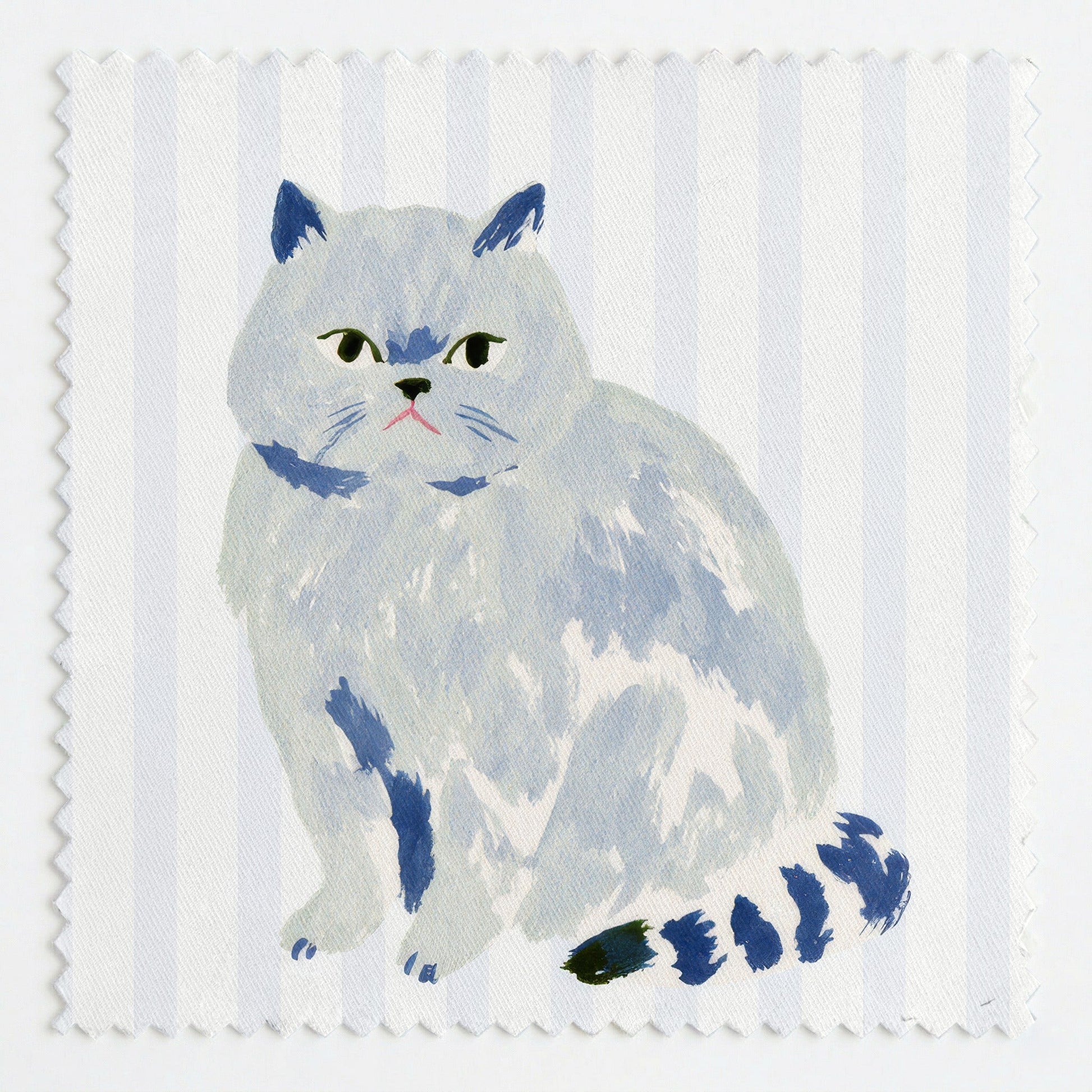 British Short Hair Stripes - Fabric - Linen Rowe