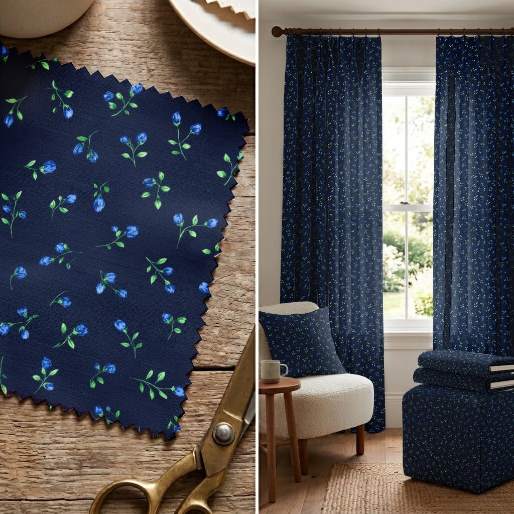 Broadwick Blooms - Fabric - Linen Rowe