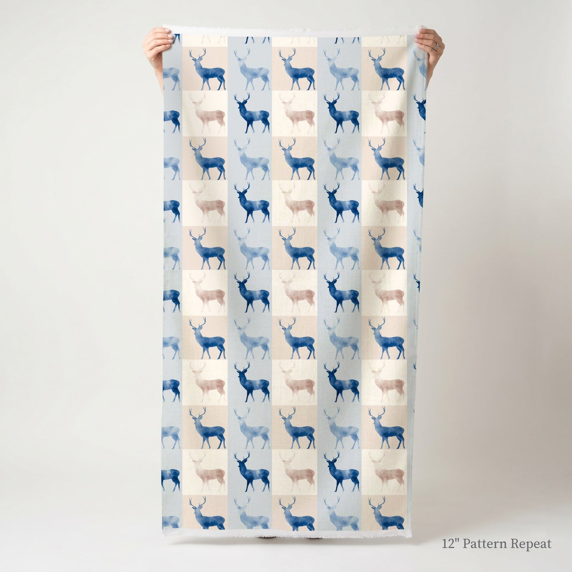 Buffalo Check Buck - Fabric - Linen Rowe