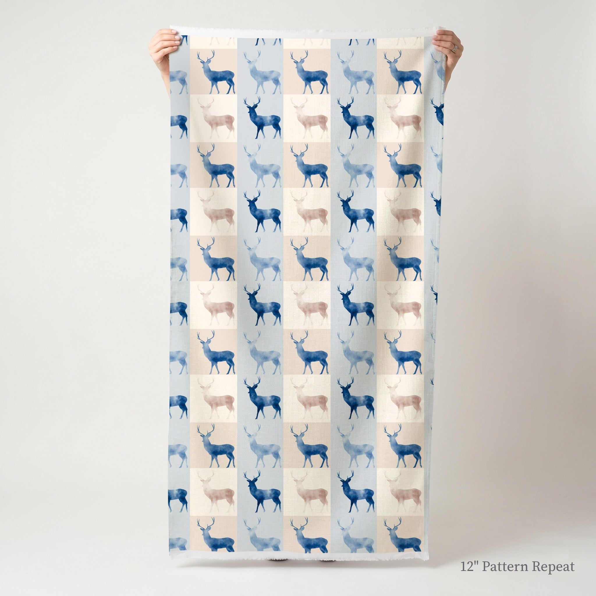 Buffalo Check Buck - Fabric - Linen Rowe