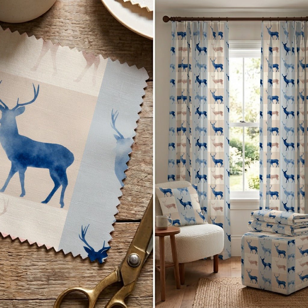 Buffalo Check Buck - Fabric - Linen Rowe