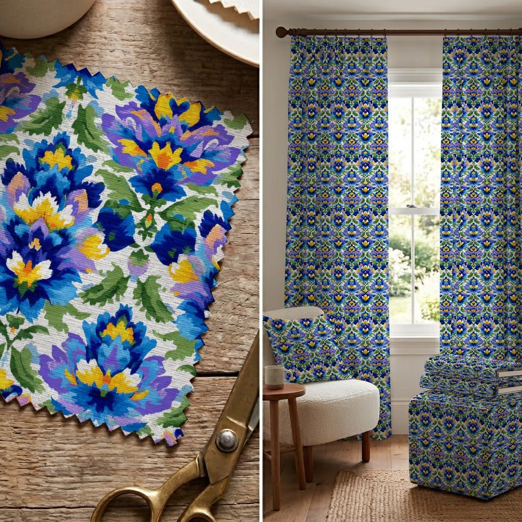 Burgess - Fabric - Linen Rowe