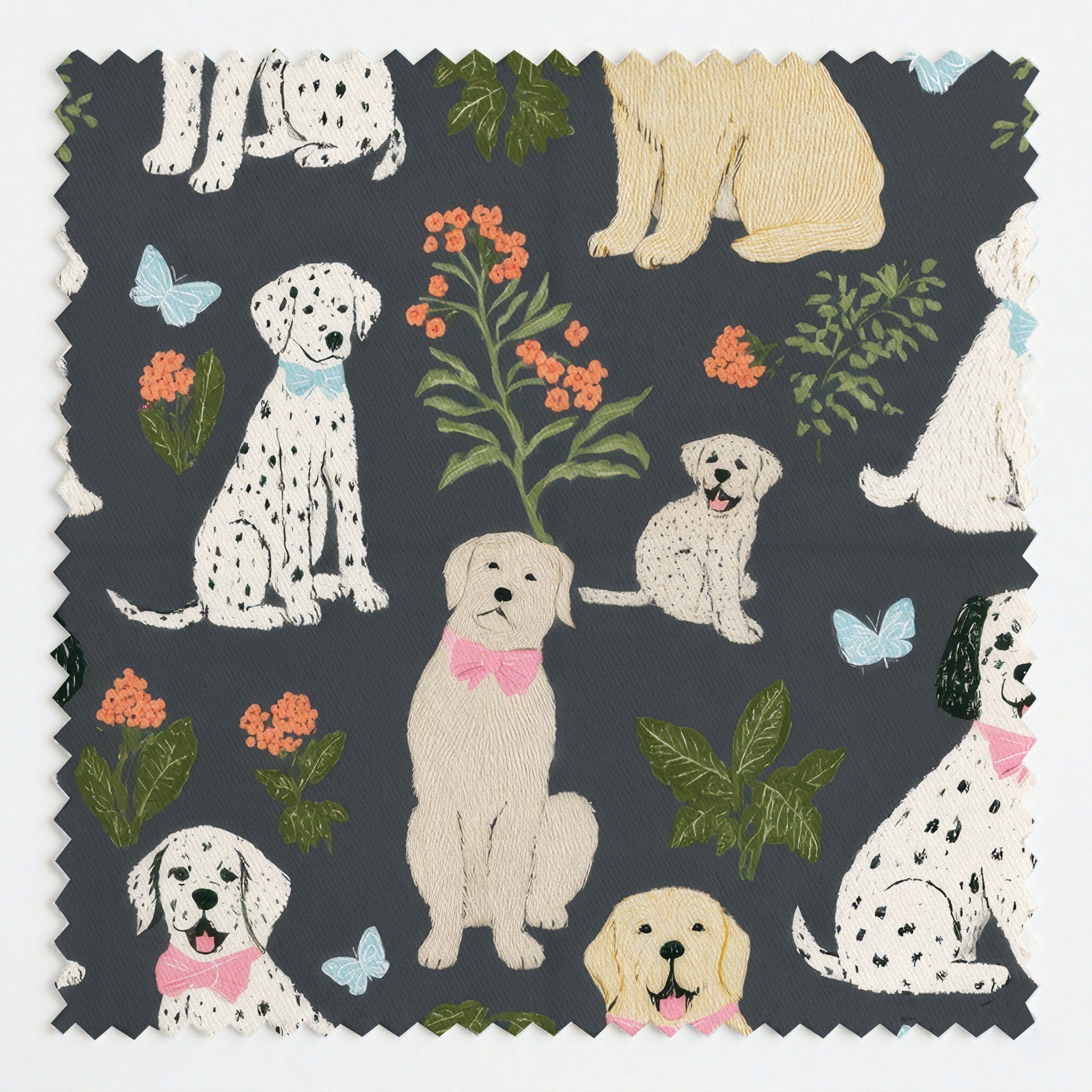 Butterfly Friends - Fabric - Linen Rowe