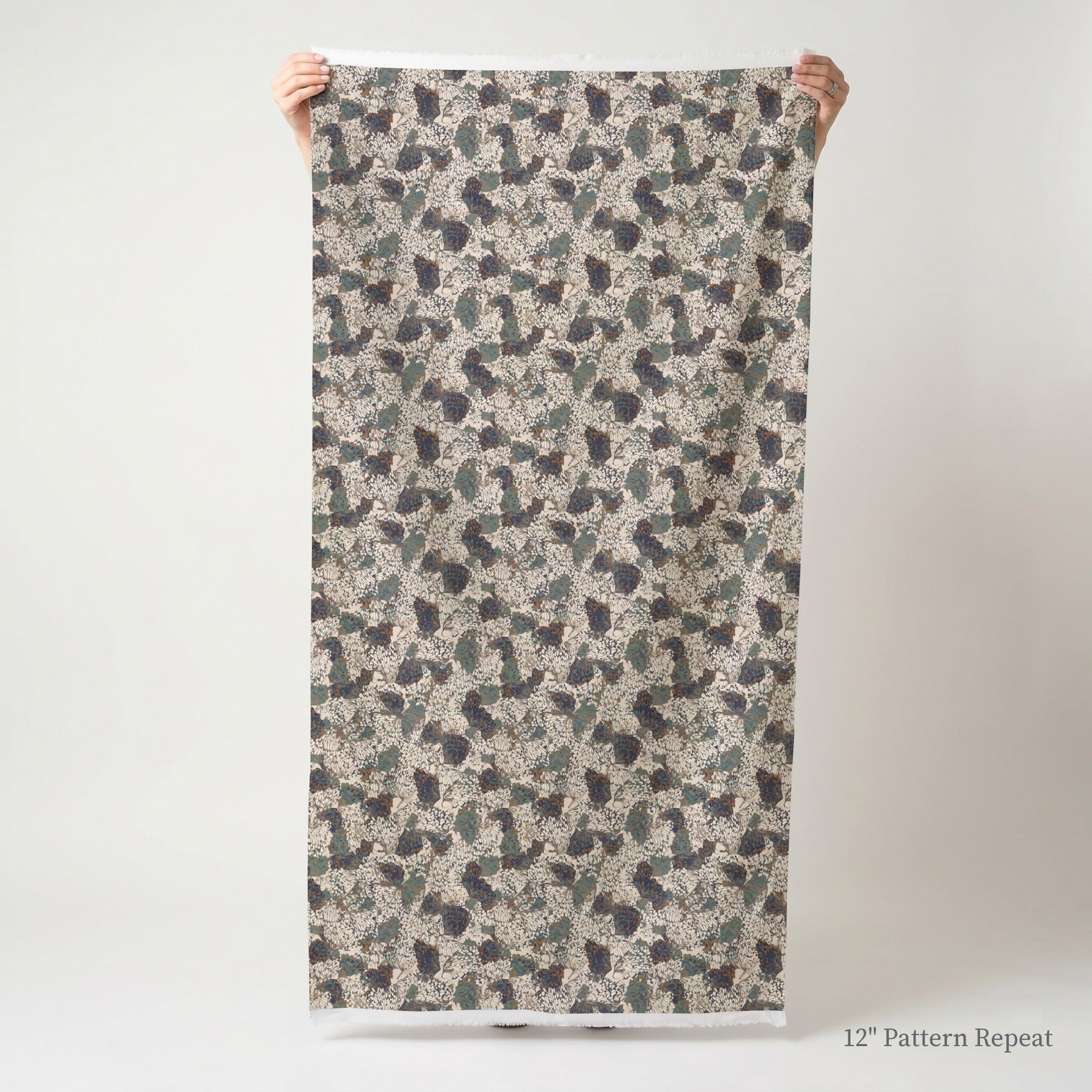 Butterfly Wings - Fabric - Linen Rowe