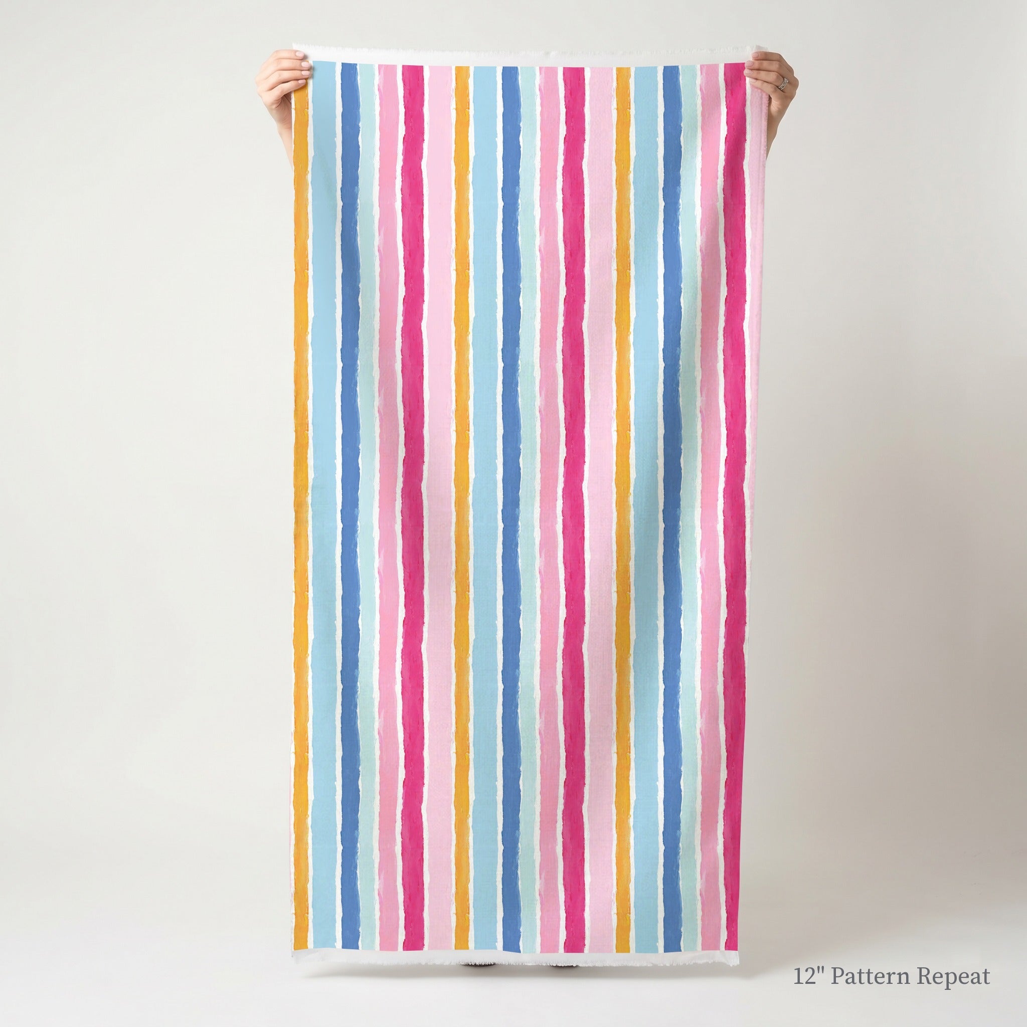 Cabana Stripes - Fabric - Linen Rowe