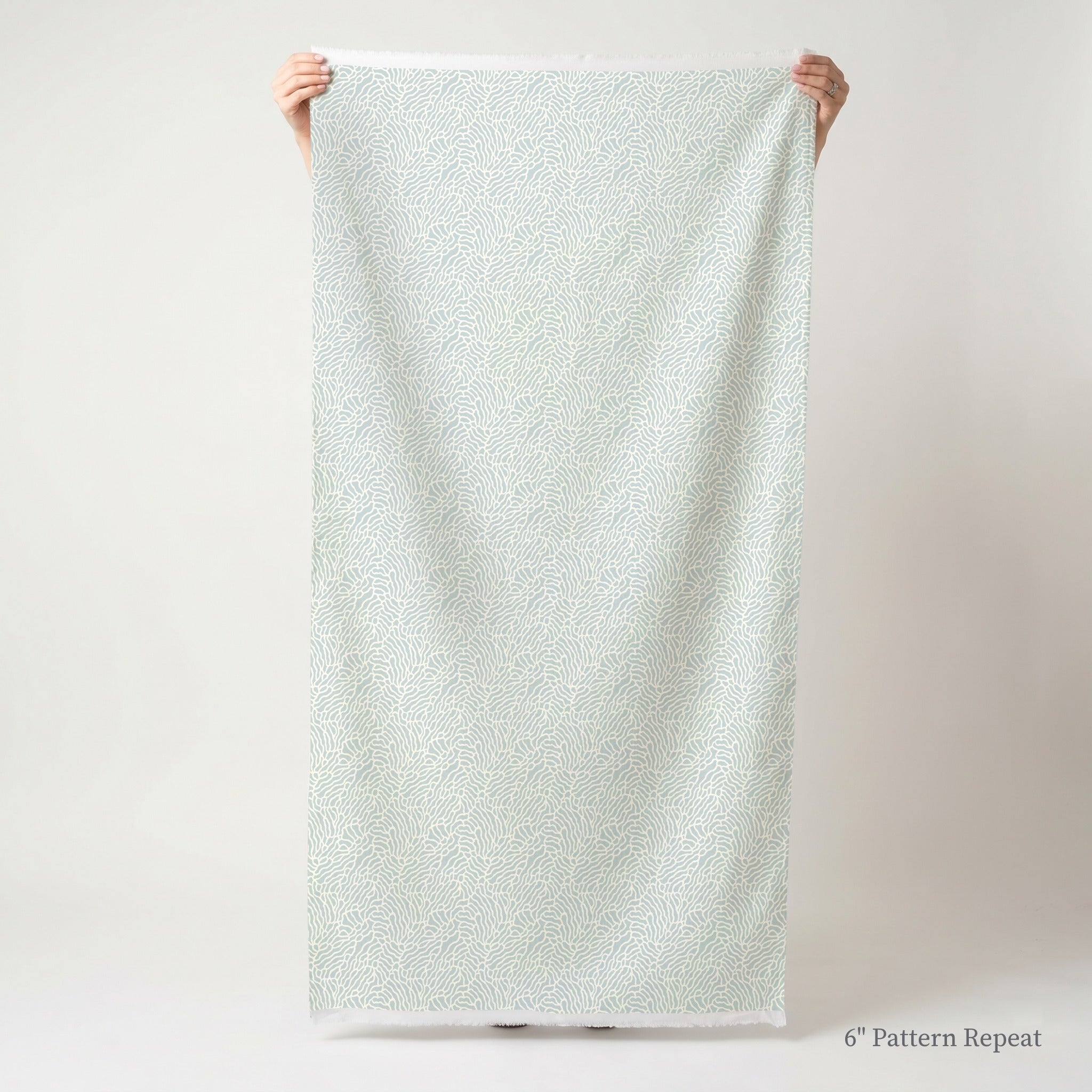 Caelum Maze - Fabric - Linen Rowe
