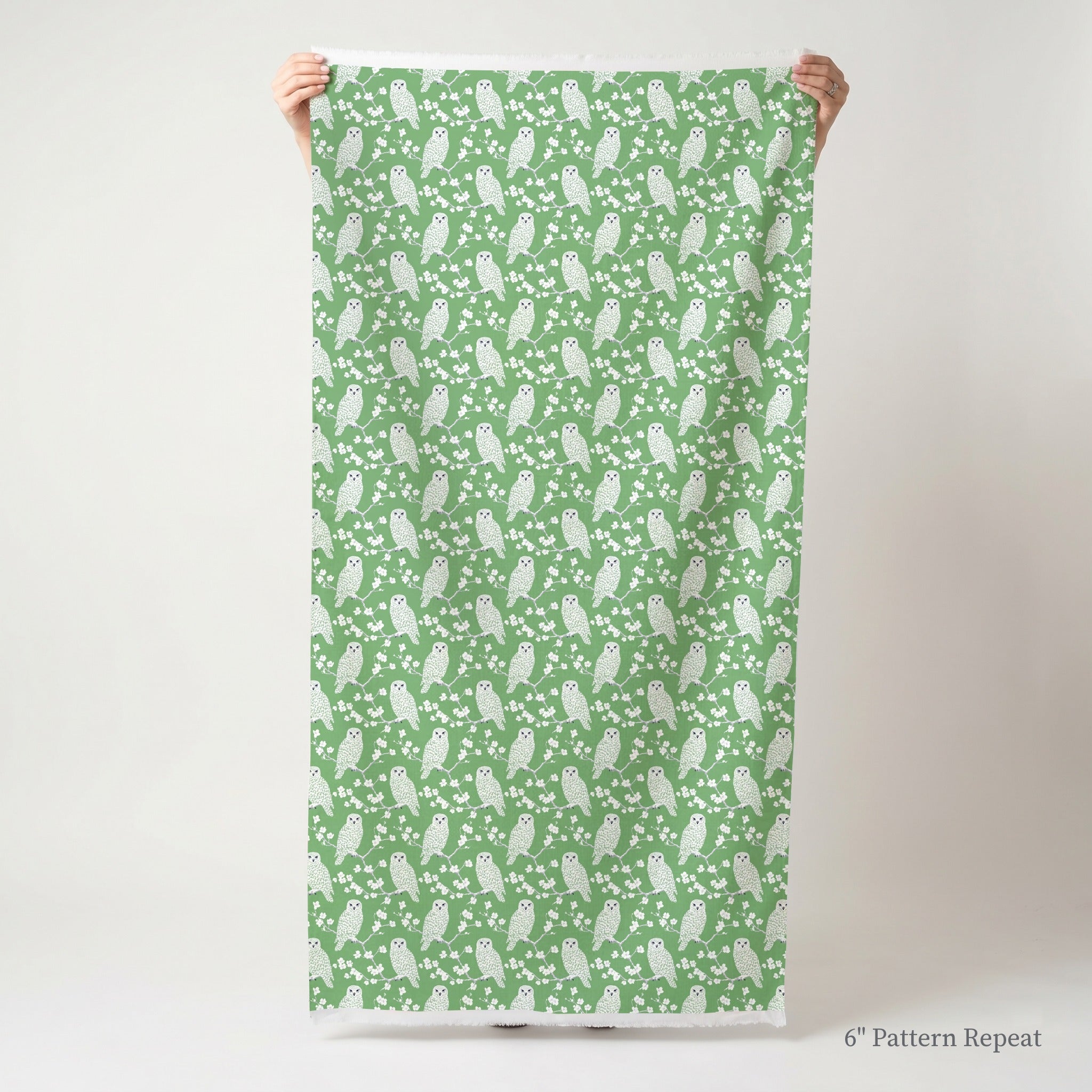 Carmen Owl - Fabric - Linen Rowe
