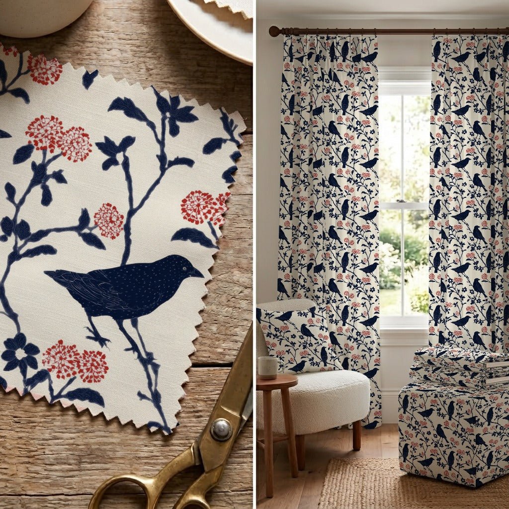 Carnation Arboretum - Fabric - Linen Rowe