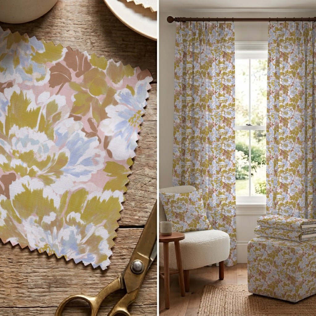 Carrie's Garden - Fabric - Linen Rowe