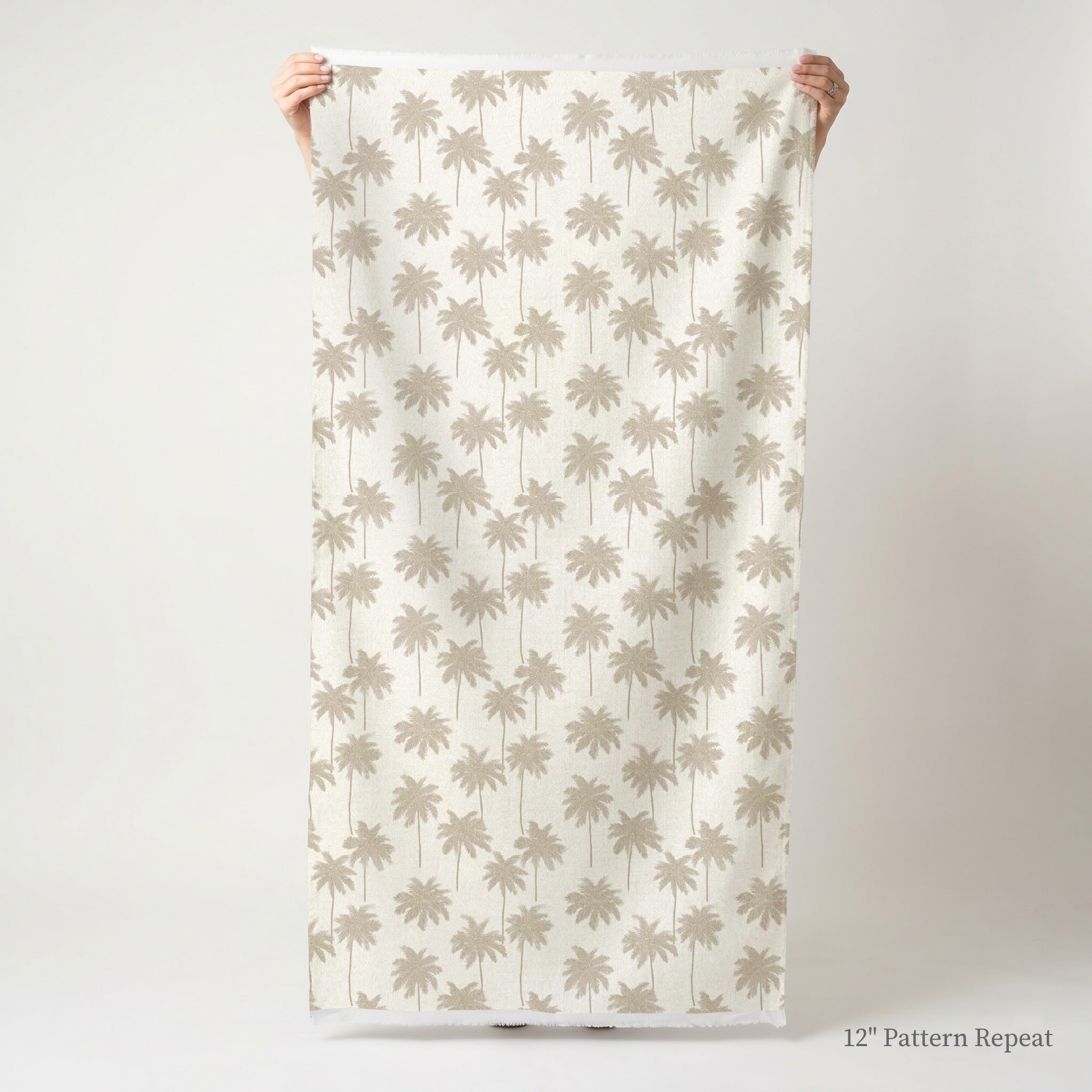 Carrington Palm - Fabric - Linen Rowe