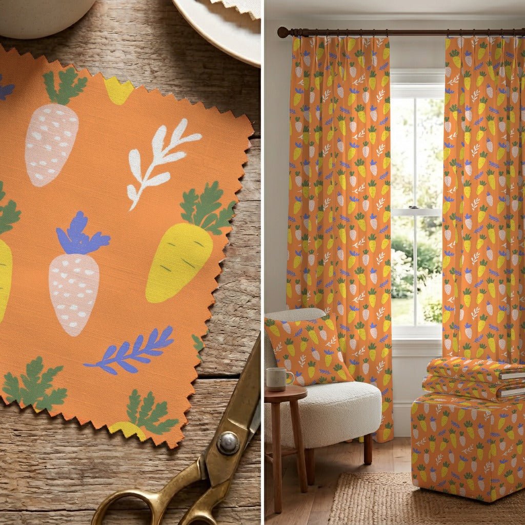 Carrot Top - Fabric - Linen Rowe