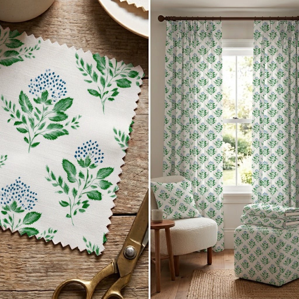Casimer Blossom - Fabric - Linen Rowe