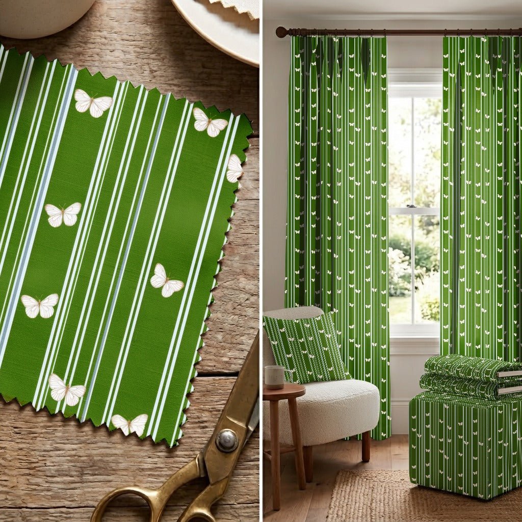 Castelnau - Fabric - Linen Rowe