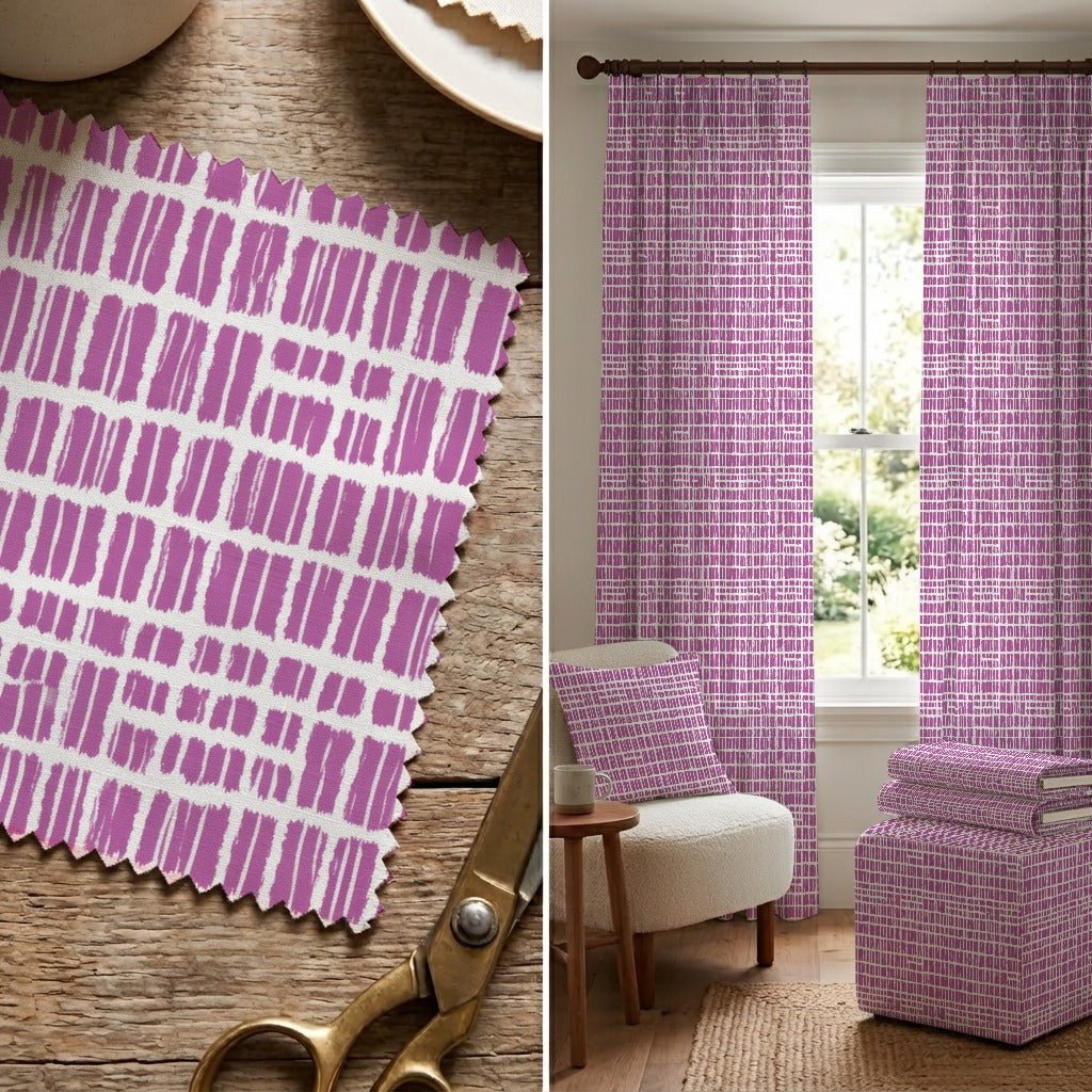 Catalina Plaid - Fabric - Linen Rowe