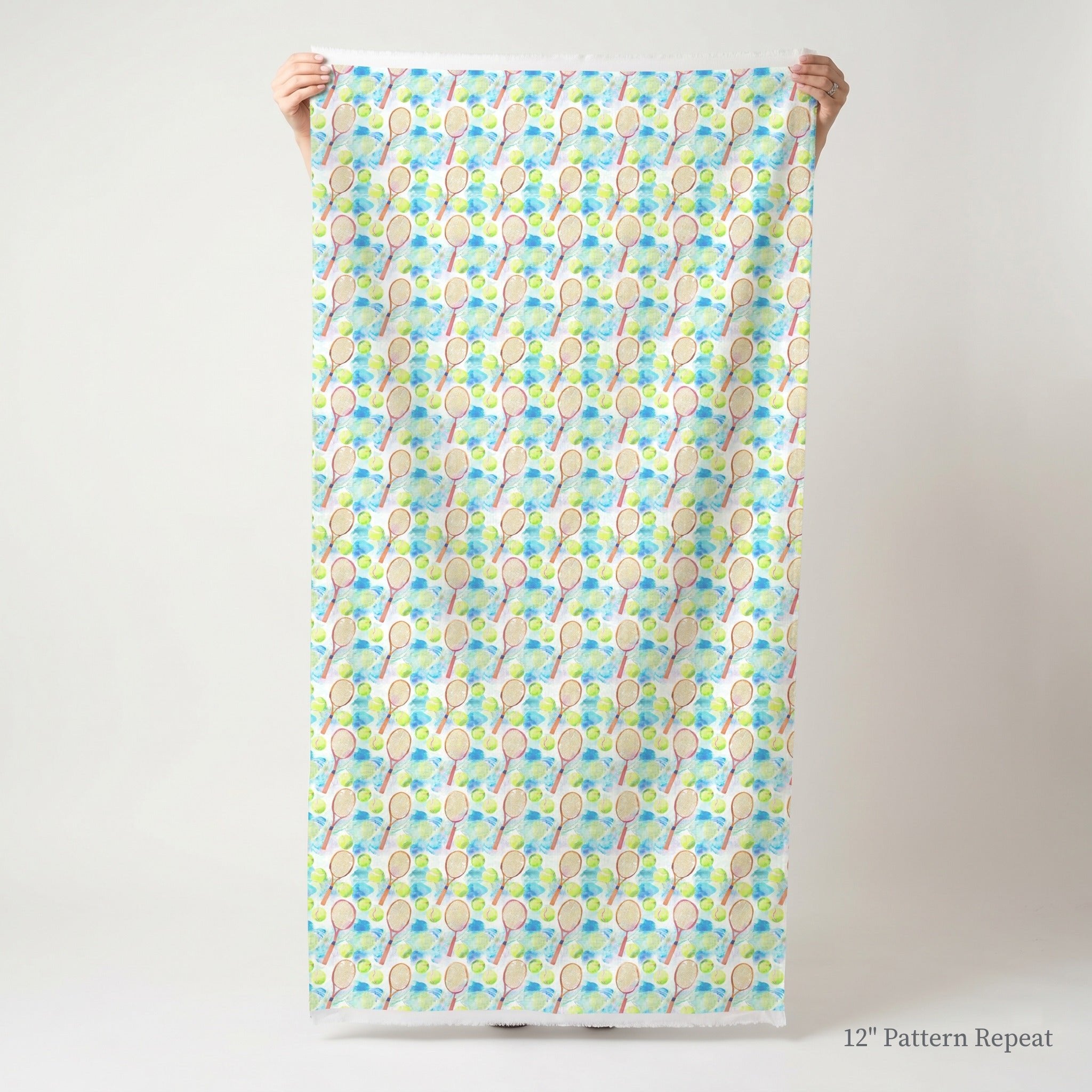 Center Court Splash - Fabric - Linen Rowe