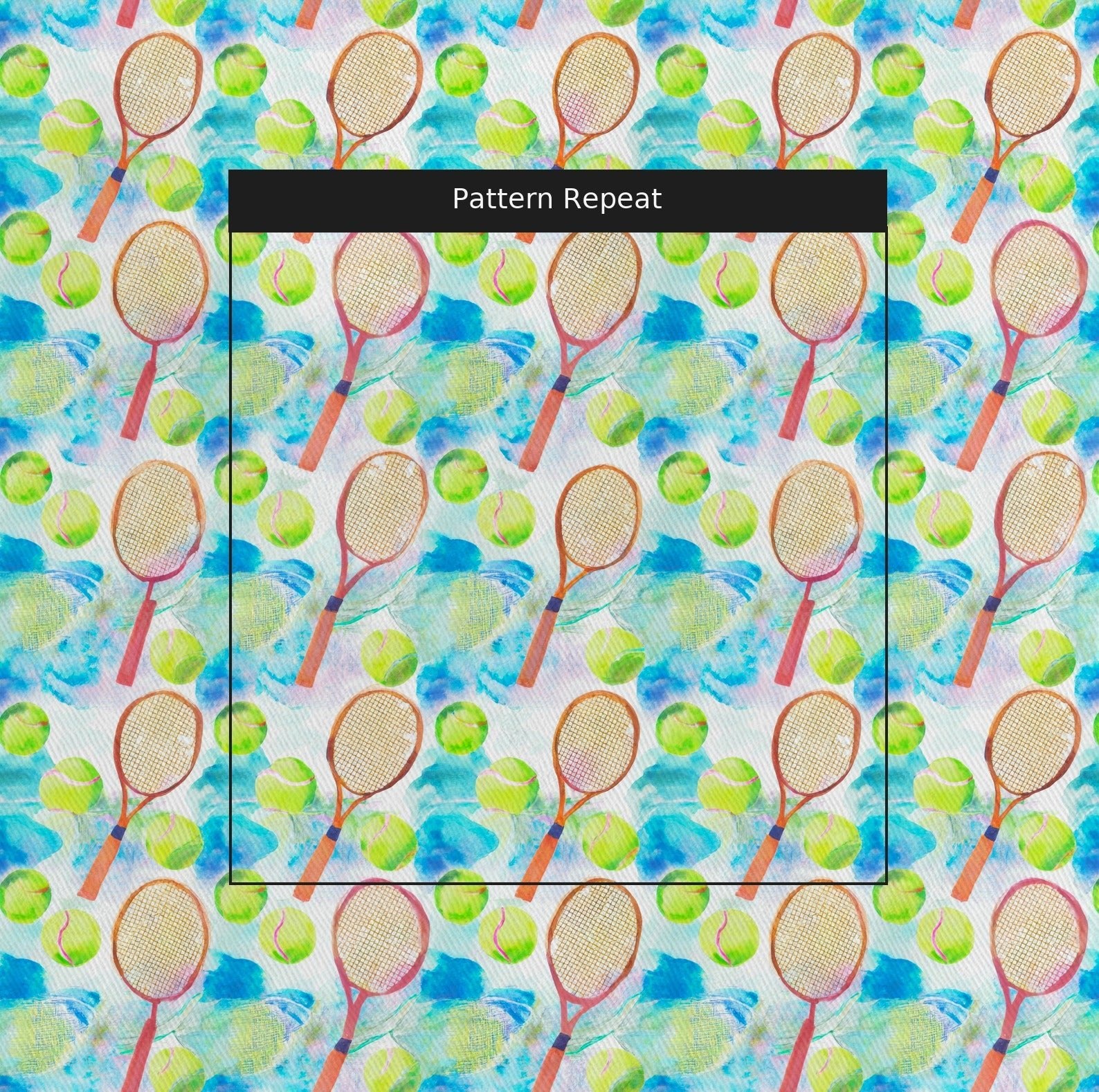 Center Court Splash - Fabric - Linen Rowe