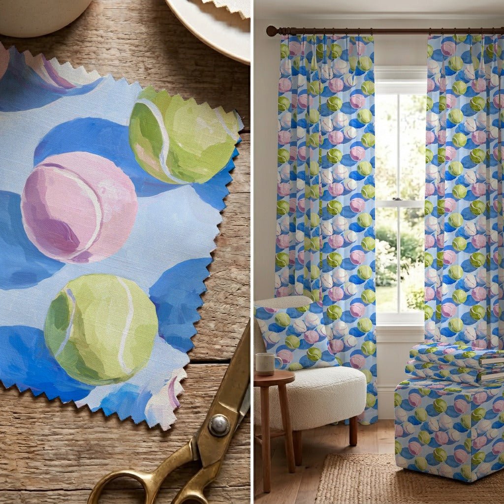 Championship Bounce - Fabric - Linen Rowe