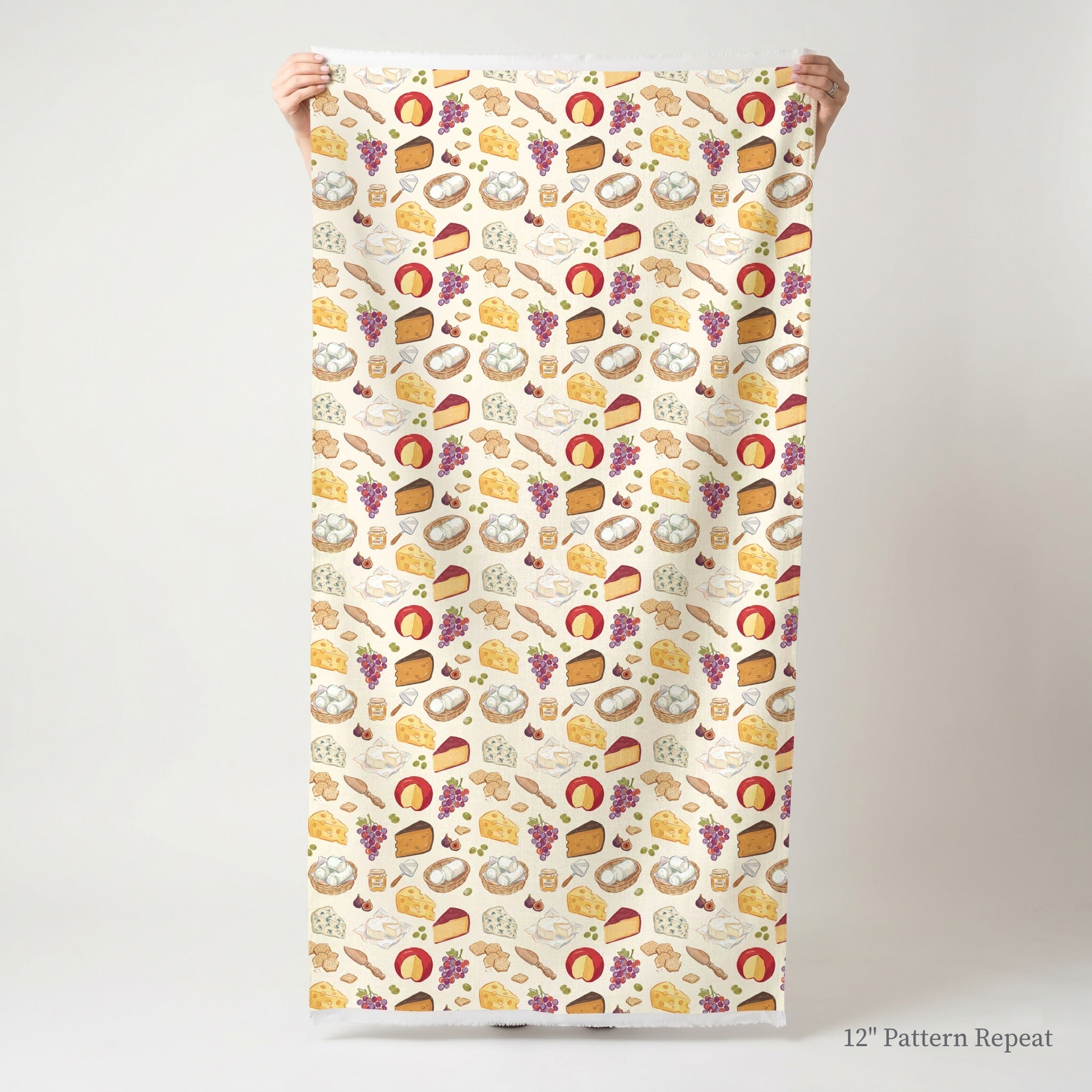 Charcuterie Board - Fabric - Linen Rowe