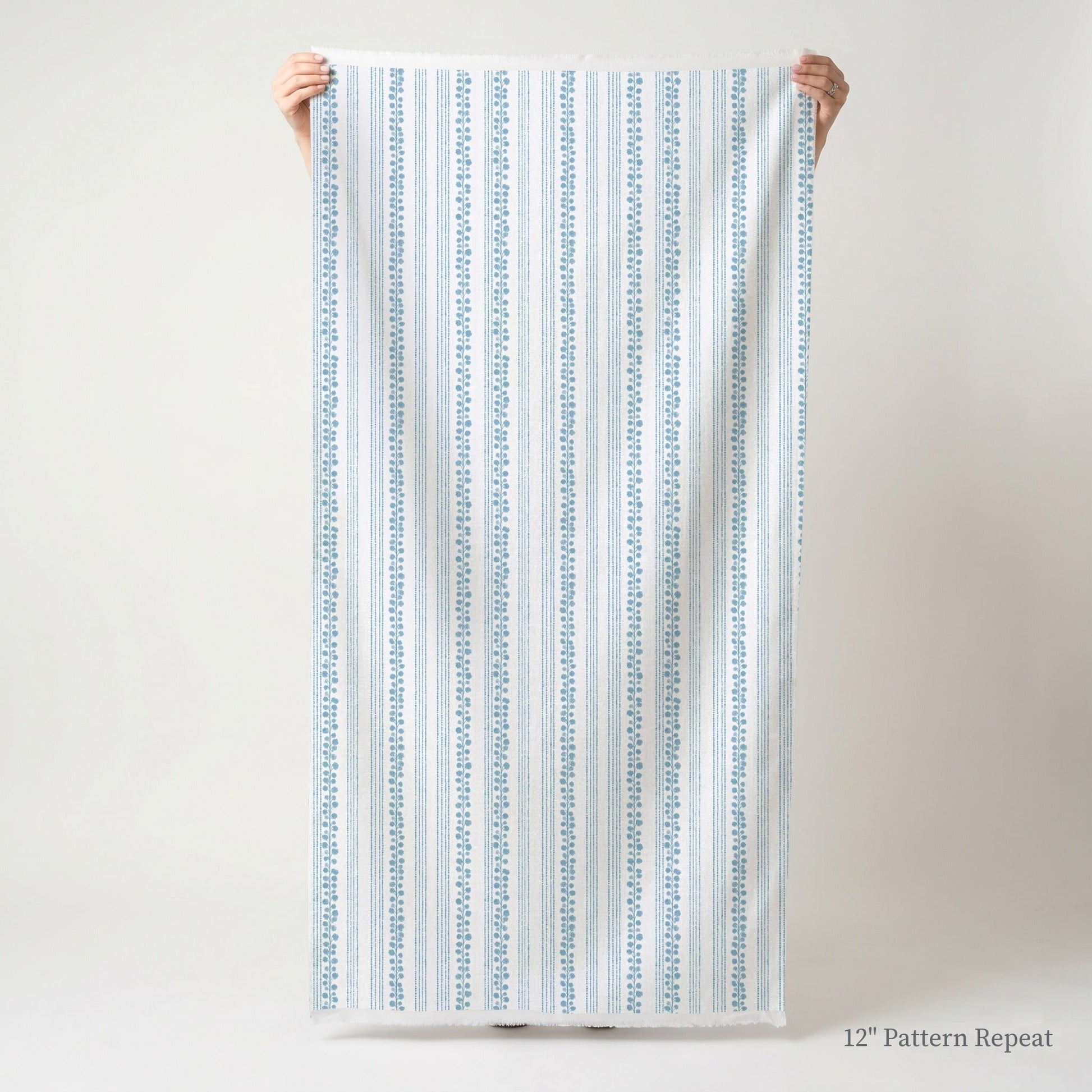 Chelsea Blue - Fabric - Linen Rowe