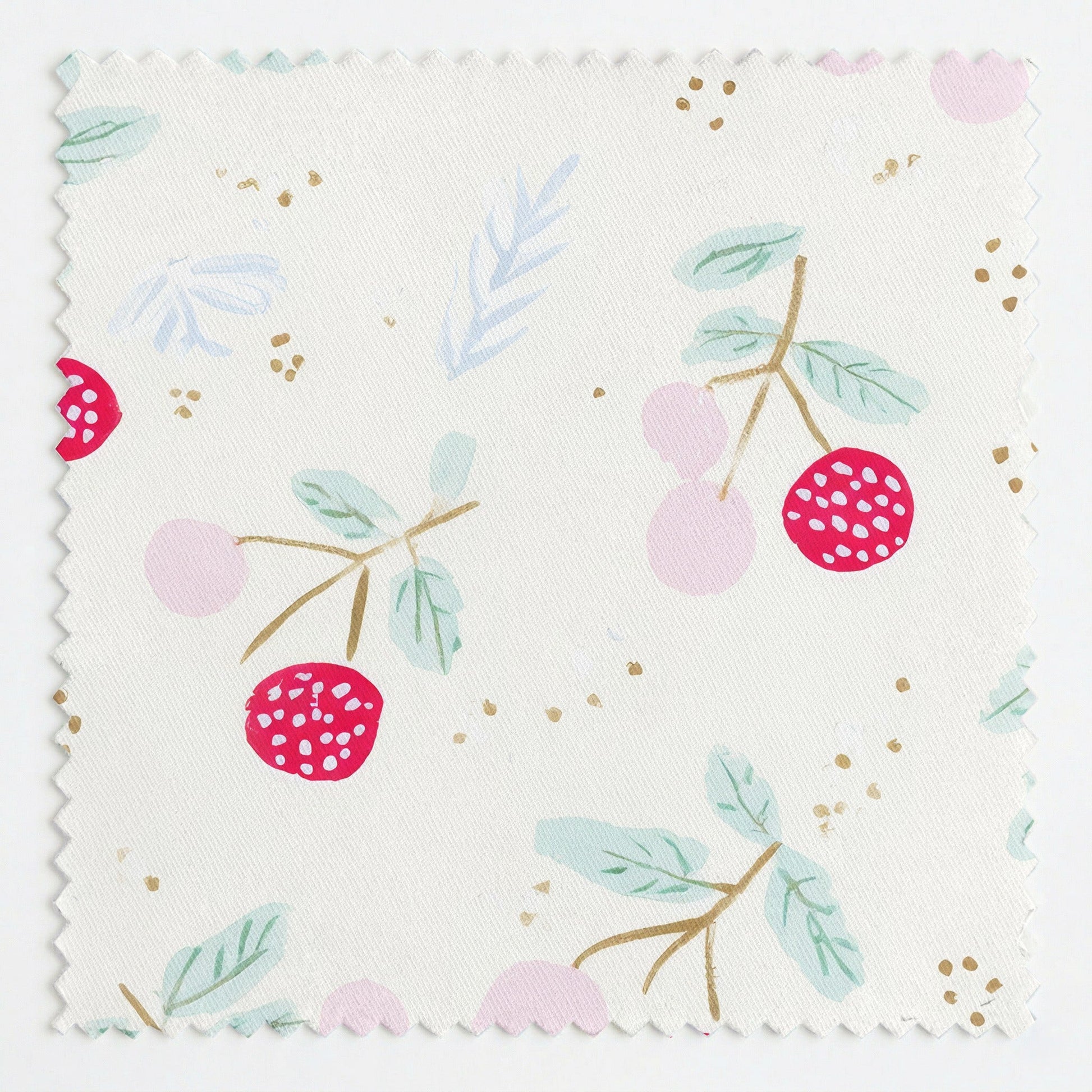 Cherry Berry - Fabric - Linen Rowe