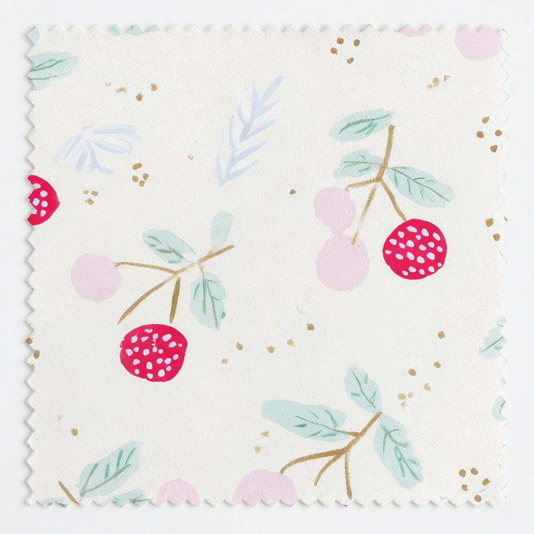 Cherry Berry - Fabric - Linen Rowe