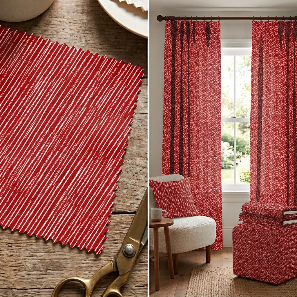 Cherry - Fabric - Linen Rowe