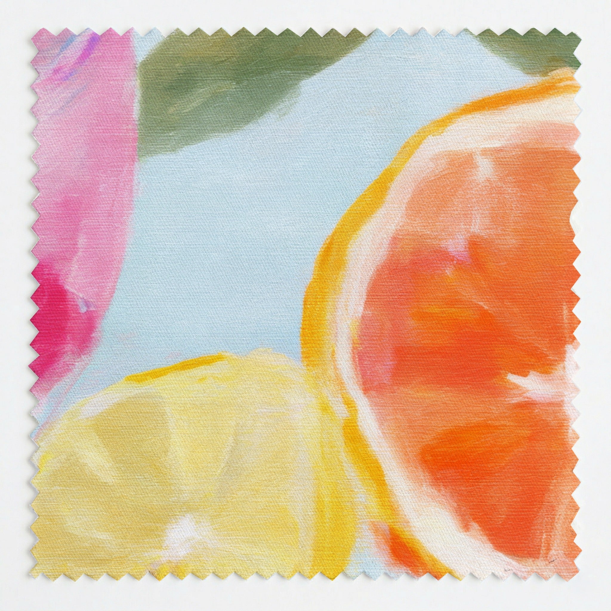 Citrus on the Course - Fabric - Linen Rowe