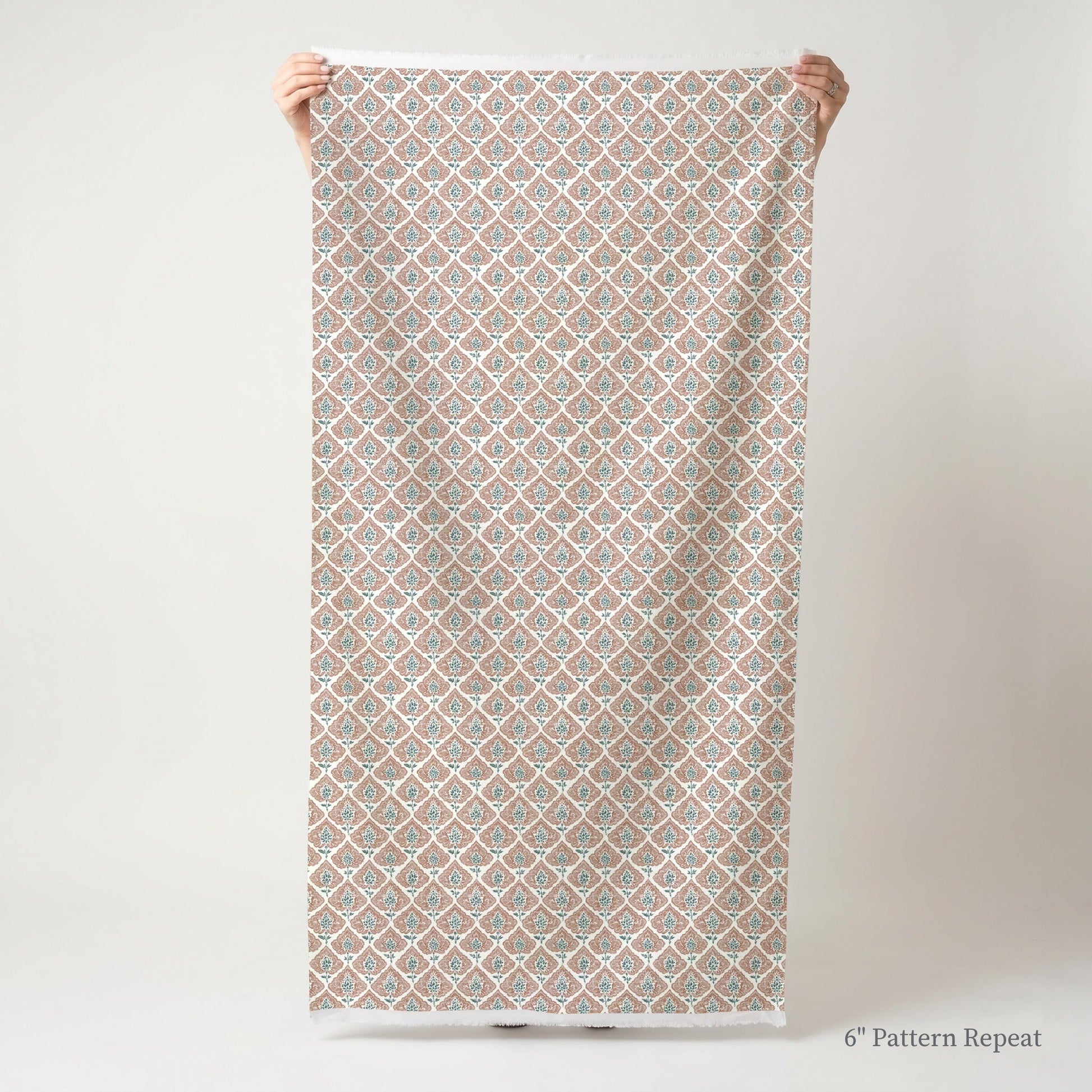 Clayflower - Fabric - Linen Rowe