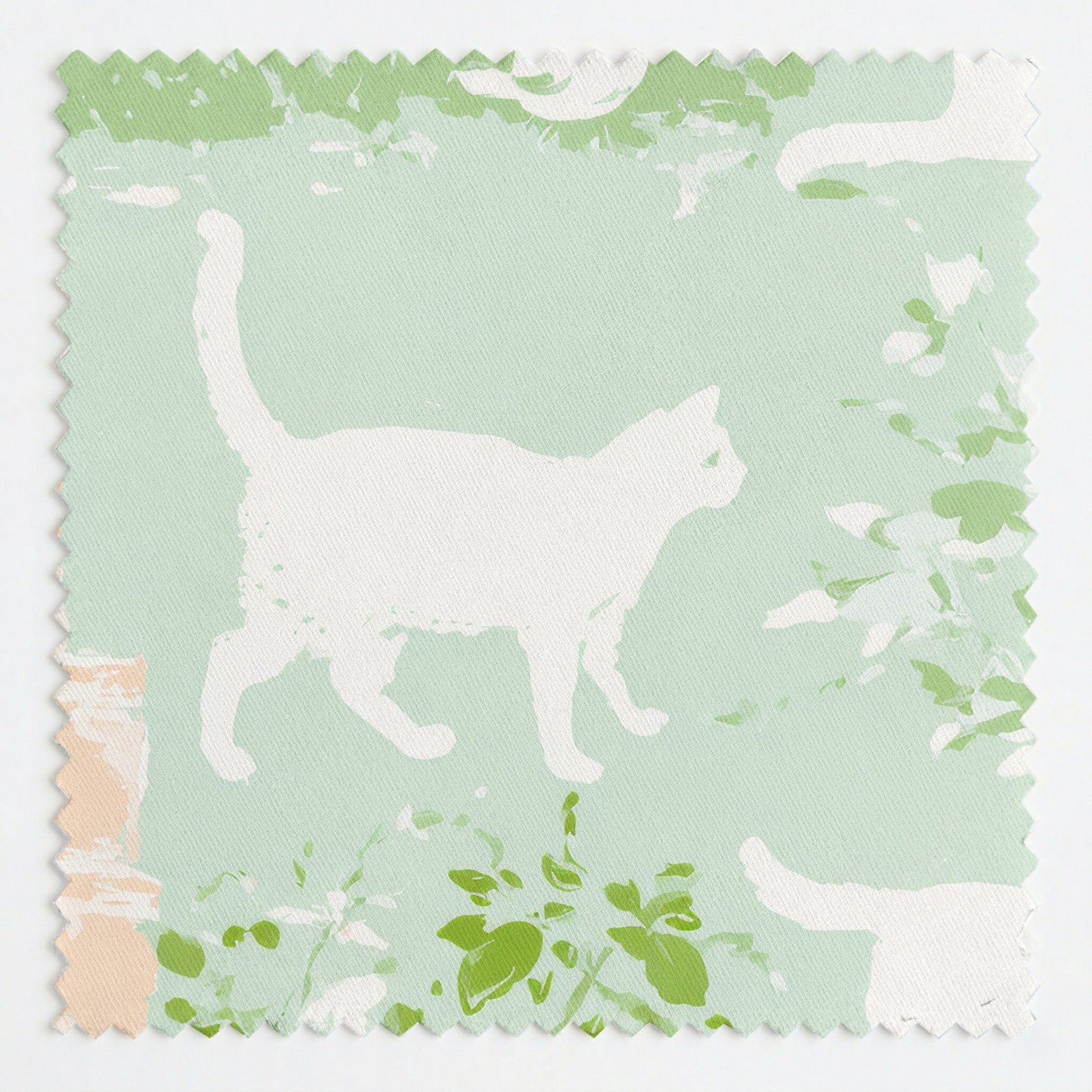 Climbing Cats - Fabric - Linen Rowe