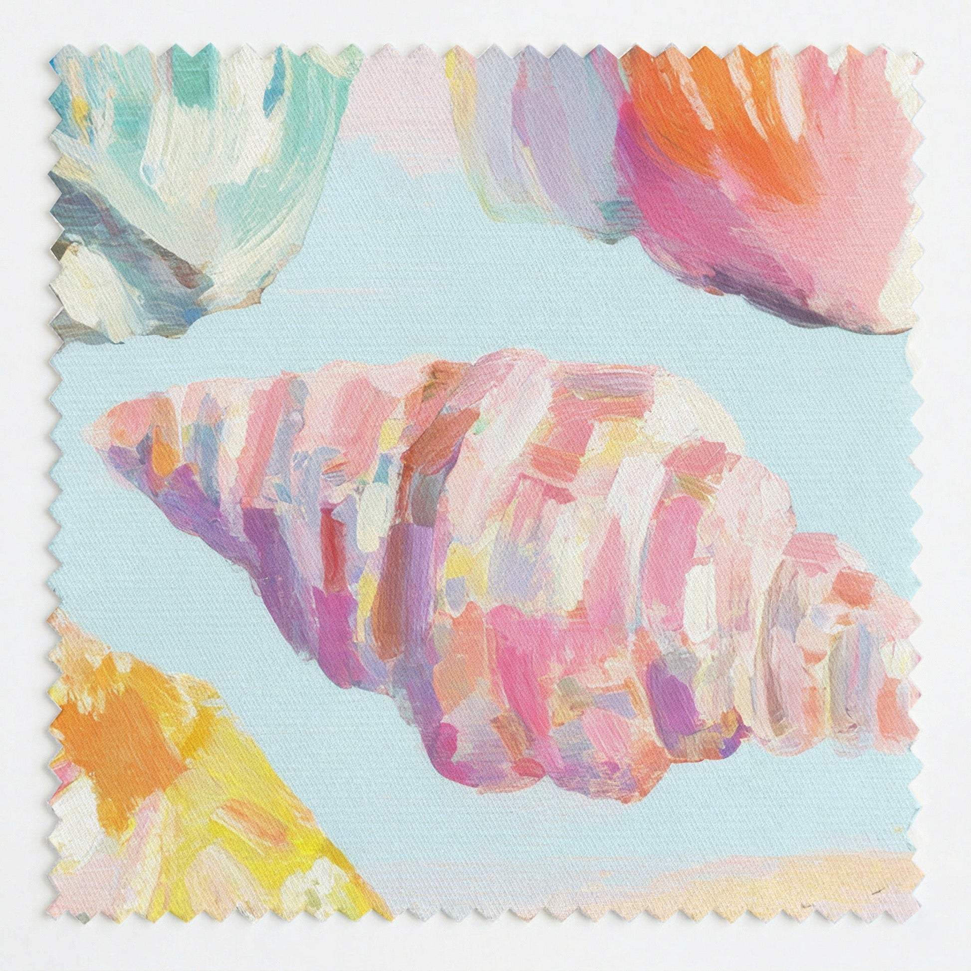 Coastal Shells - Fabric - Linen Rowe