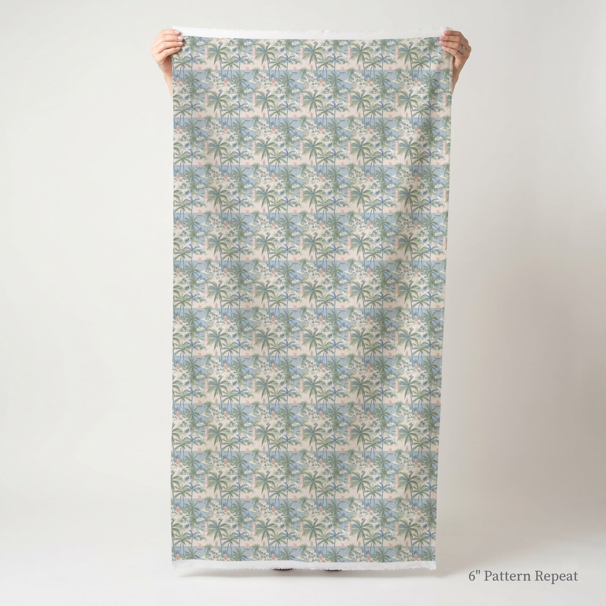 Coastal Town - Fabric - Linen Rowe