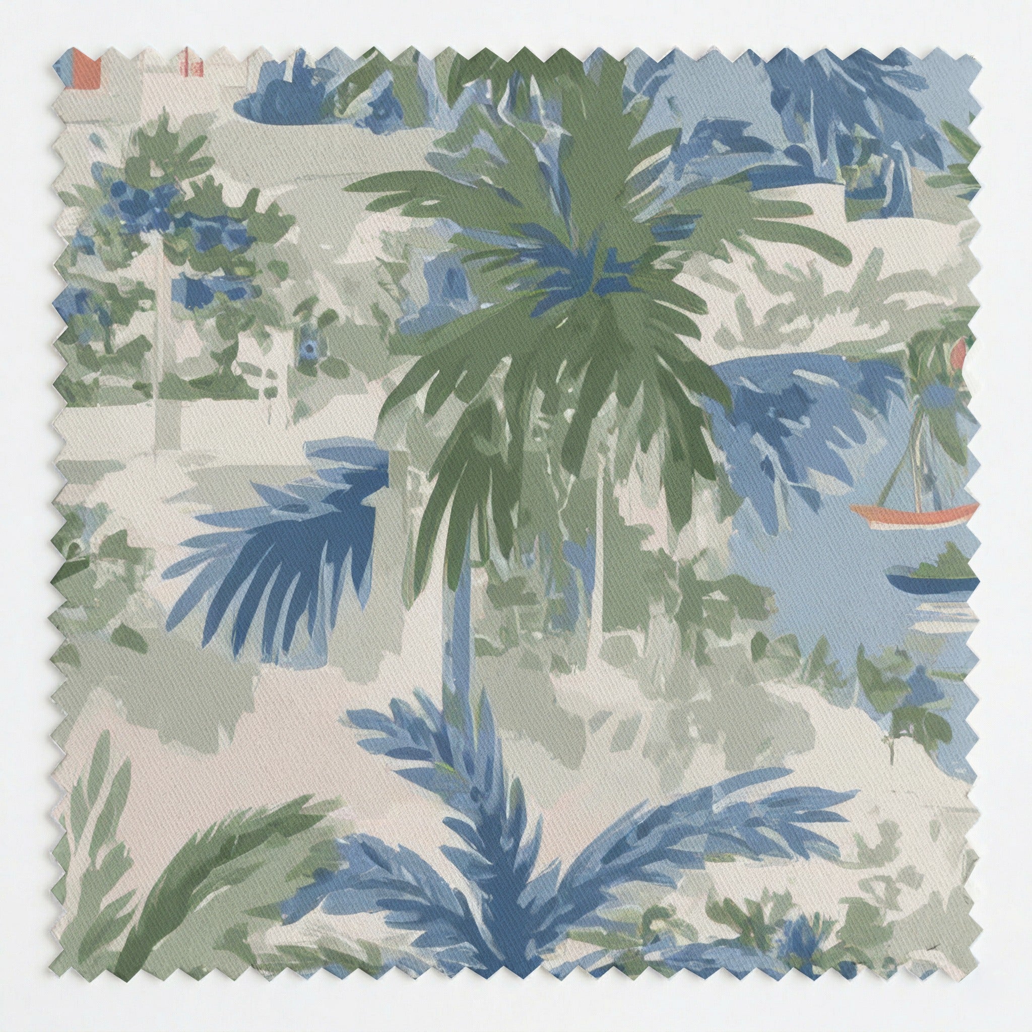 Coastal Town - Fabric - Linen Rowe