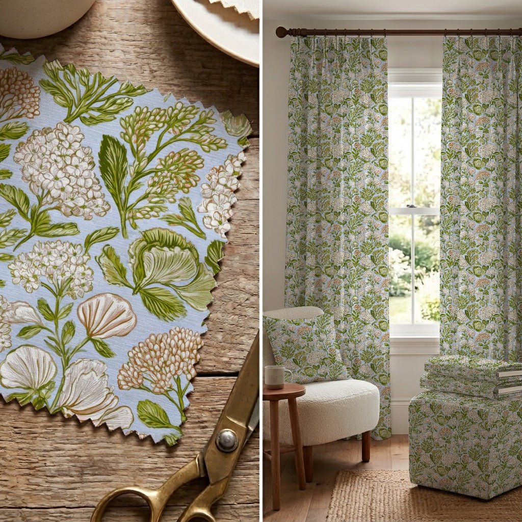 CoastalGreenery - Fabric - Linen Rowe