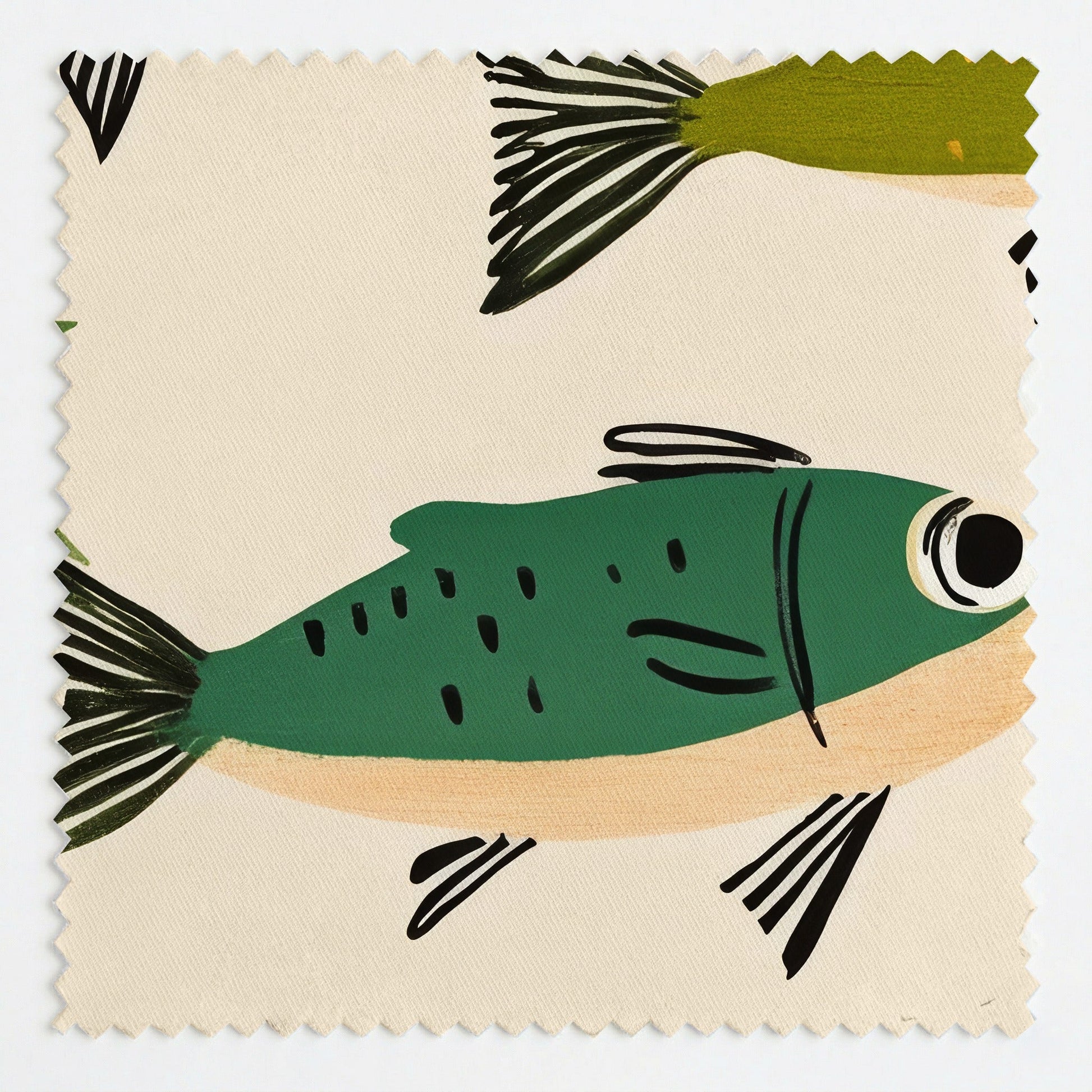 Colorful Catch - Fabric - Linen Rowe