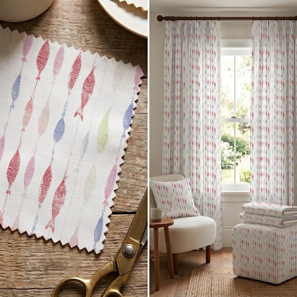 Colorful Lures - Fabric - Linen Rowe