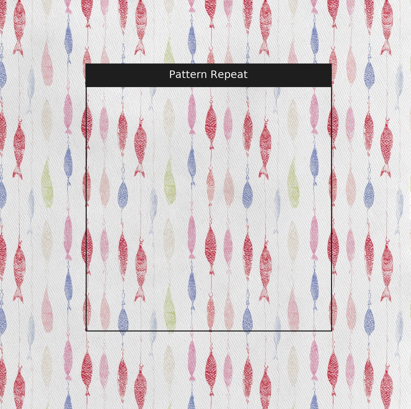 Colorful Lures - Fabric - Linen Rowe