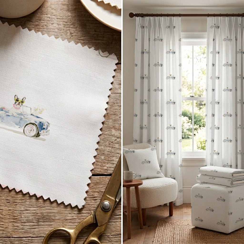 Convertable Frenchie - Fabric - Linen Rowe